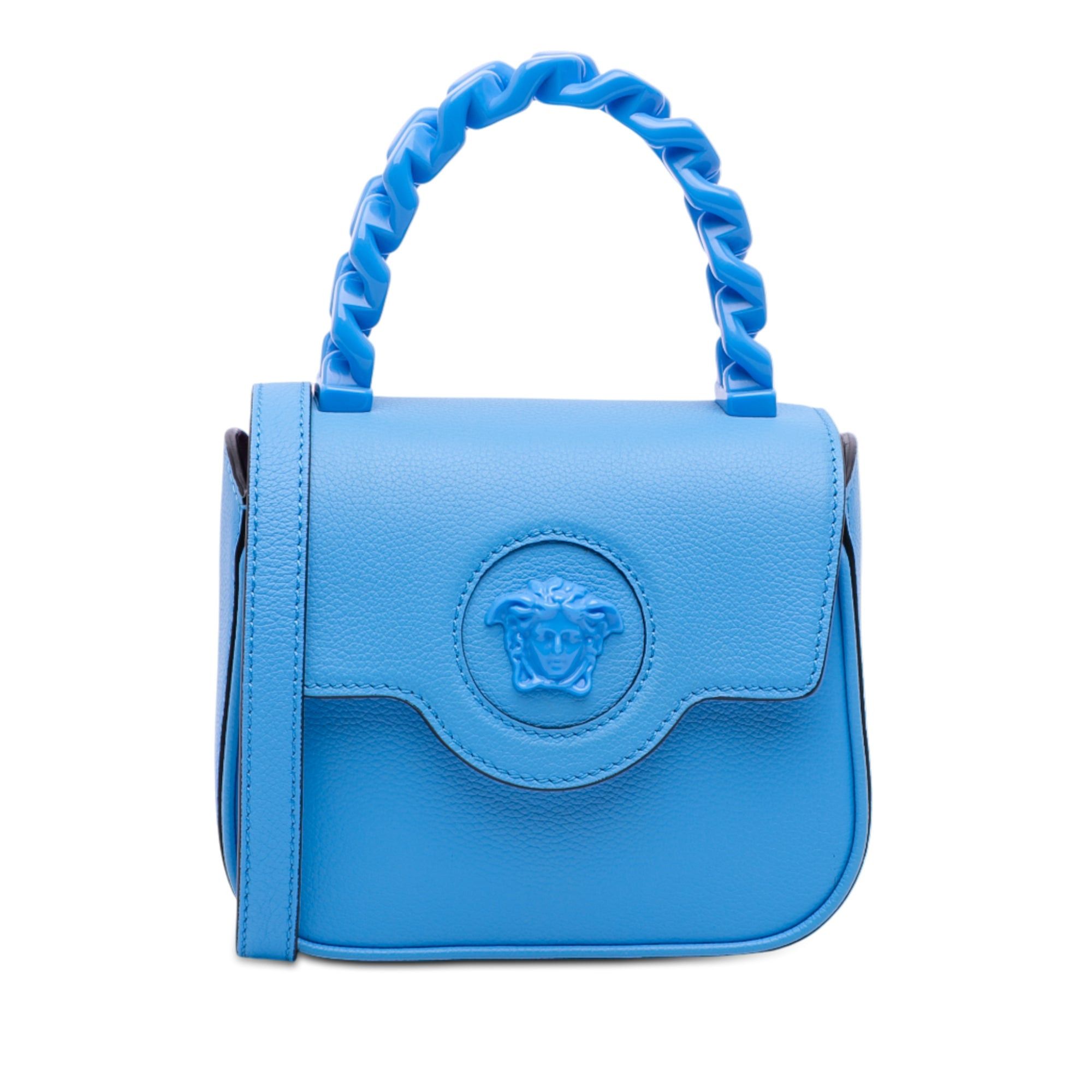 Versace Mini Leather La Medusa Satchel Size ONE SIZE - 1 Thumbnail