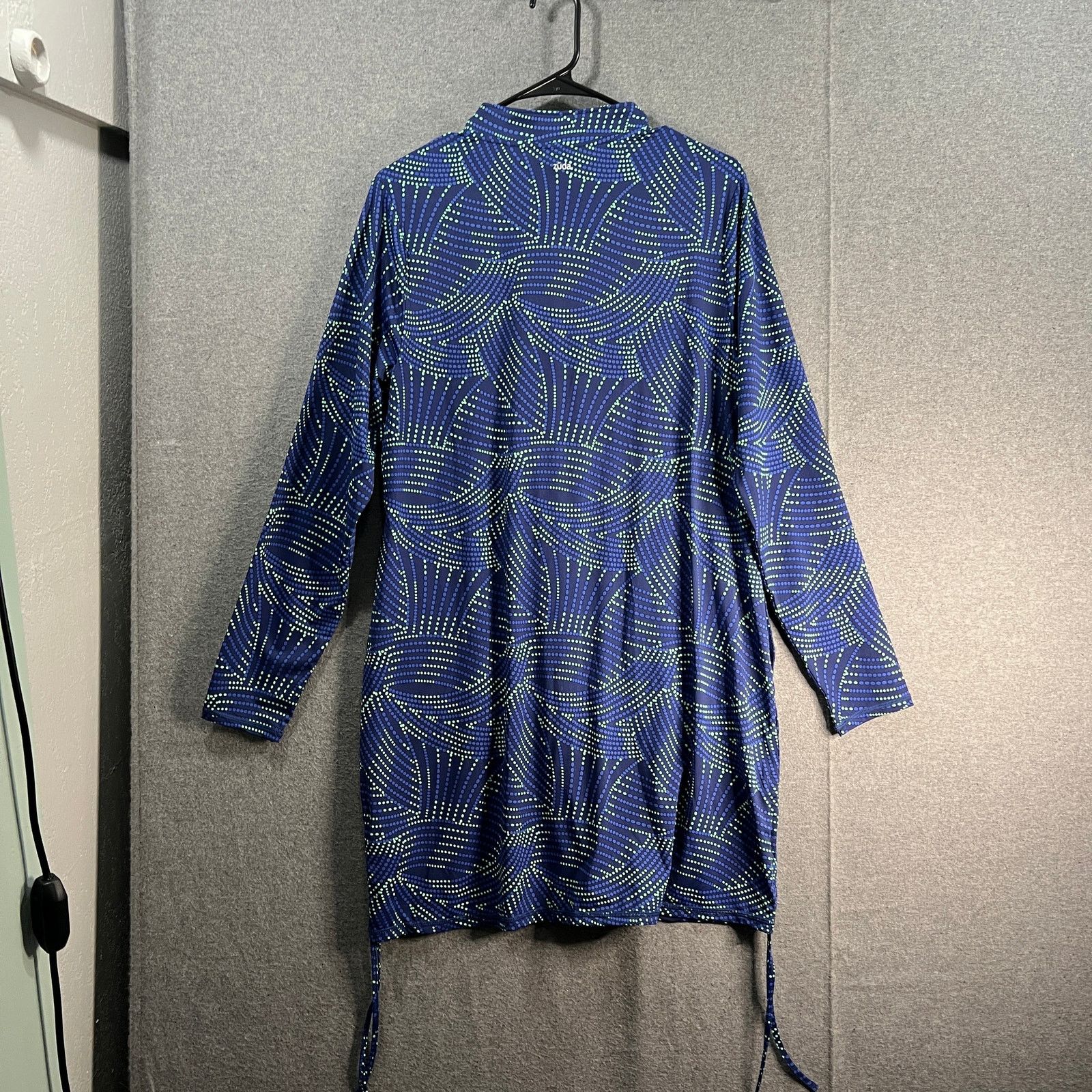 Other zuda UPF 50 Half Zip Cover Up Ruching Detail Navy Size M / US 6-8 / IT 42-44 - 2 Thumbnail