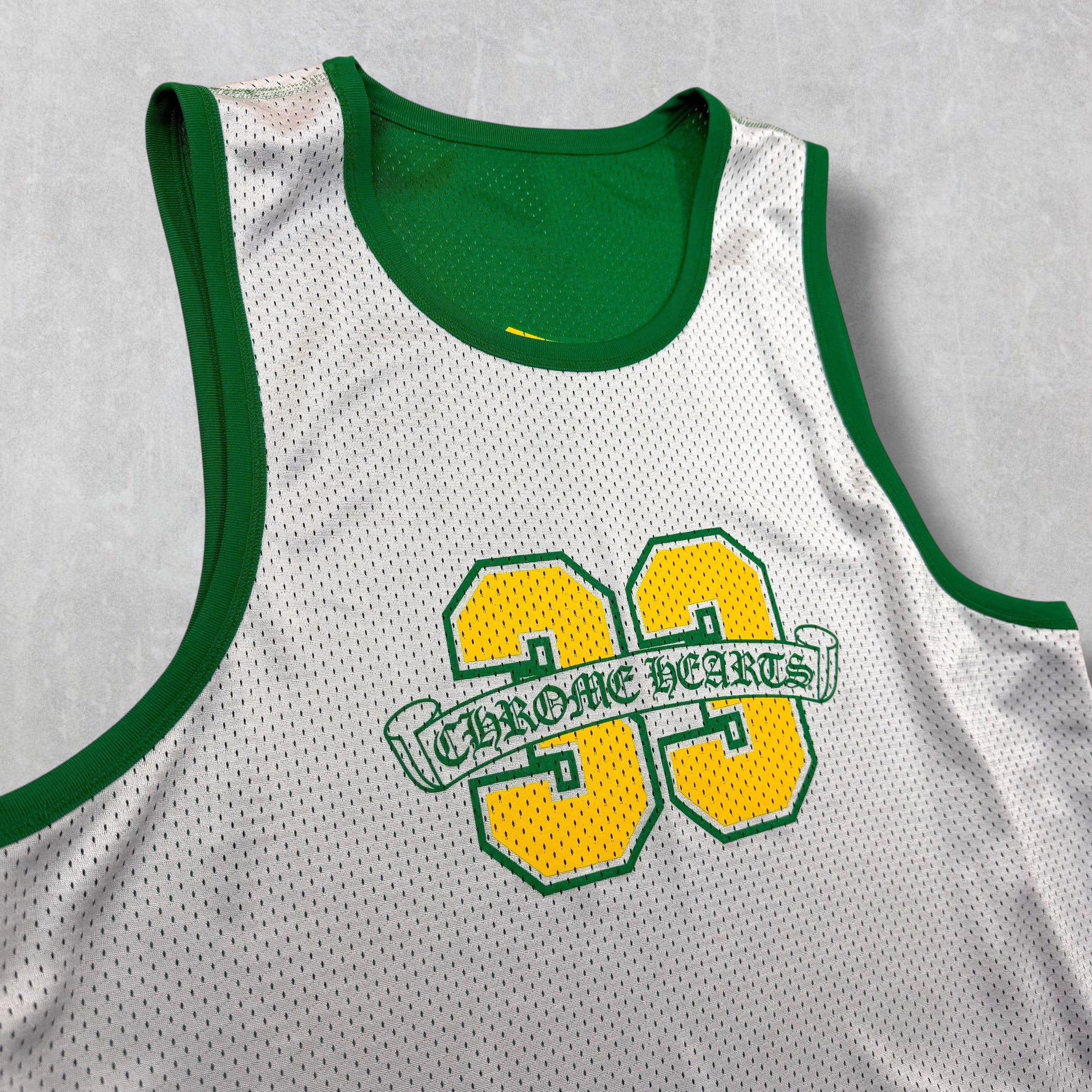 Chrome Hearts Chrome Hearts Mesh Warm Up Jersey Green M Size US M / EU 48-50 / 2 - 6 Thumbnail