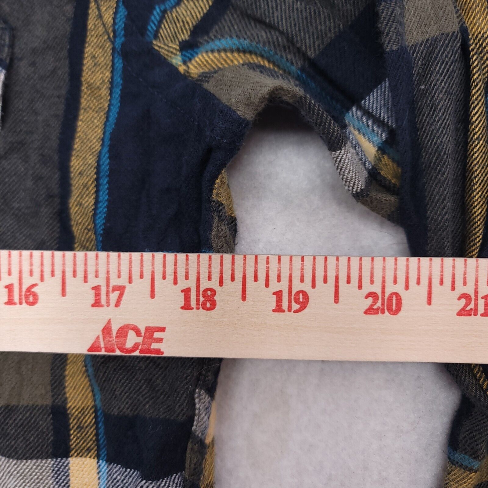 Mossimo Mossimo Madras Flannel Button Up Shirt Womens Size S Blue Size S / US 4 / IT 40 - 8 Thumbnail