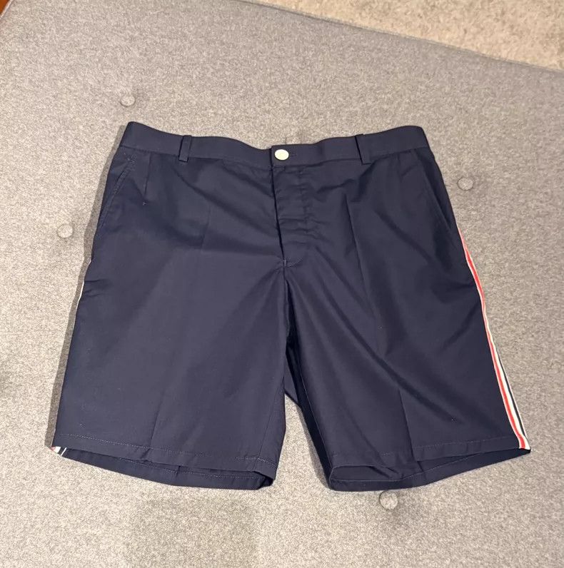 Thom Browne Thom Browne Size 1 Dark blue shorts 2505-Nextarrow Size US 29 - 3 Thumbnail