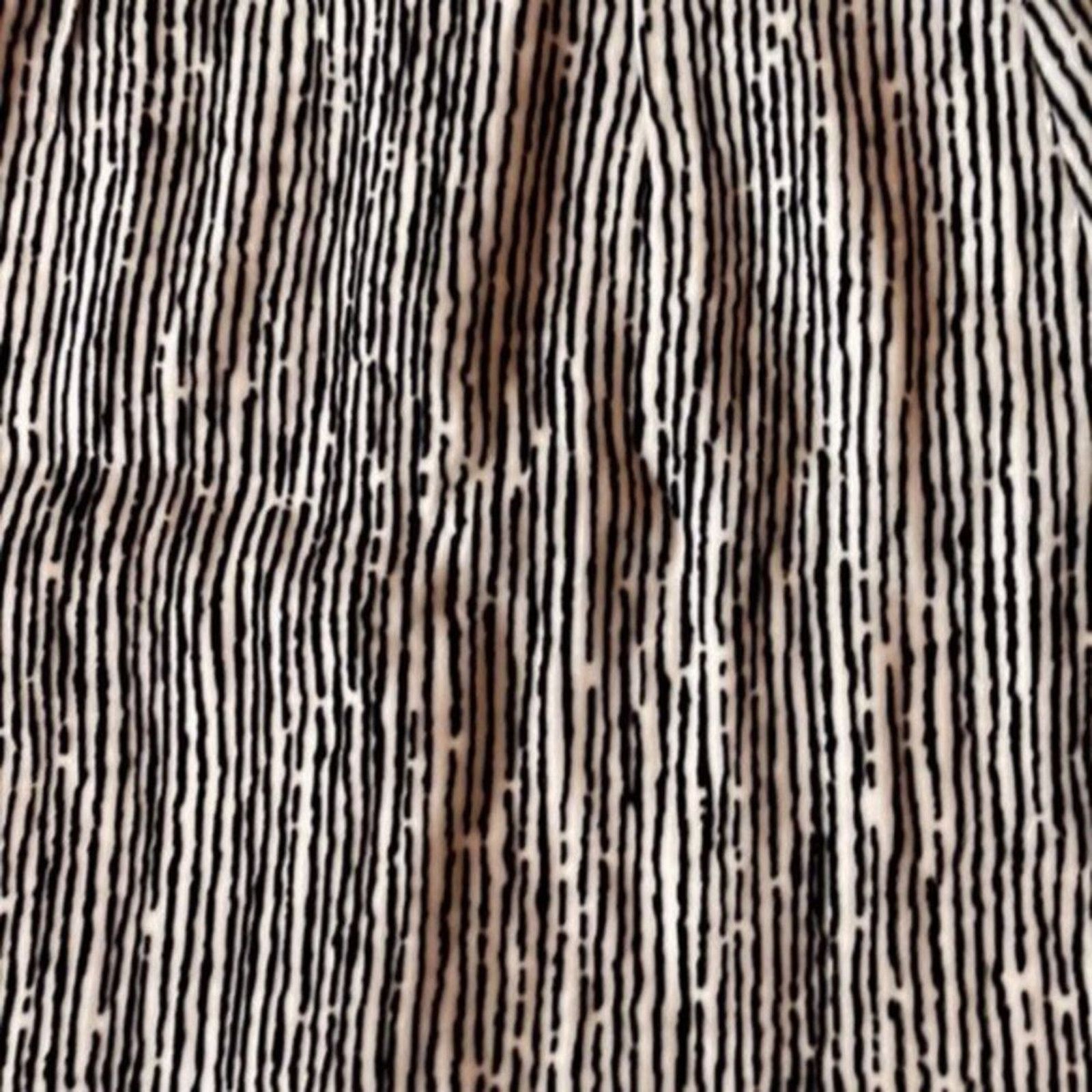 Balenciaga Balenciaga striped min skirt black and white size 6 Size 27" / US 4 / IT 40 - 8 Thumbnail