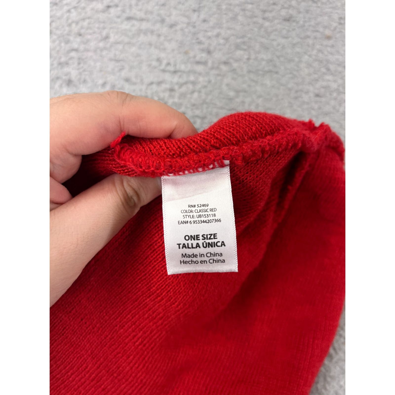 Walmart Walmart Classic Red Knit Beanie Hat One Size Ski Casual Unisex Adults Size ONE SIZE - 6 Thumbnail