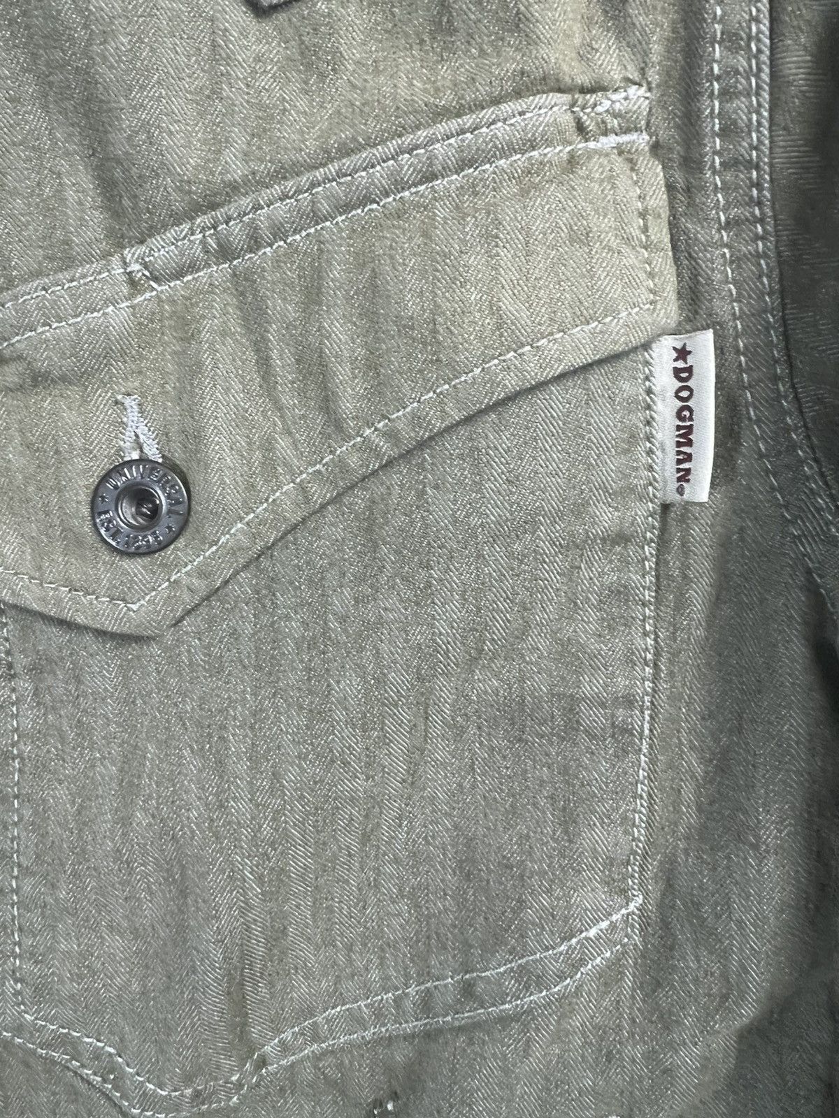 Vintage Dogman Old Herringbone Jacket80‘s Inspired Harrington Size US S / EU 44-46 / 1 - 5 Thumbnail
