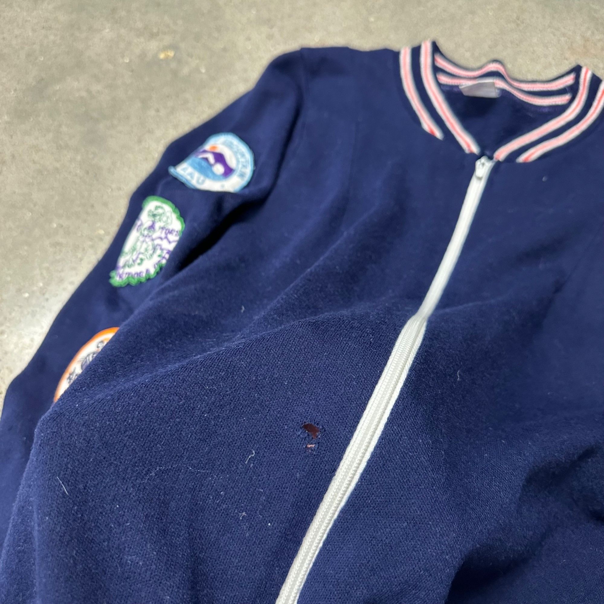 Vintage Vintage 60s/70s Montgomery Ward Custom Sport Patch Zip Up Ja Size US S / EU 44-46 / 1 - 5 Thumbnail