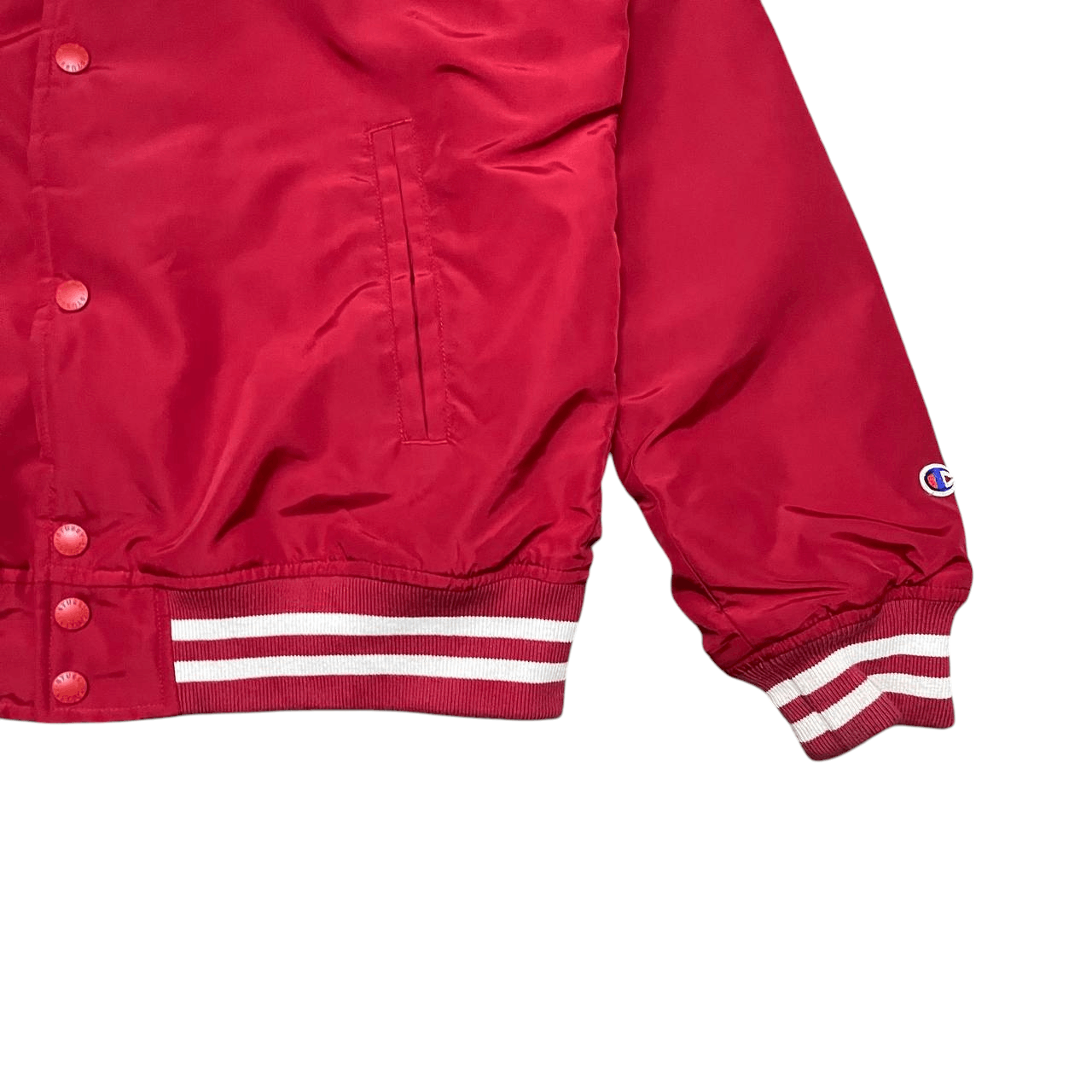 Stussy Stussy x Champion Spell Out Bomber / Varsity Jacket Size US S / EU 44-46 / 1 - 4 Thumbnail