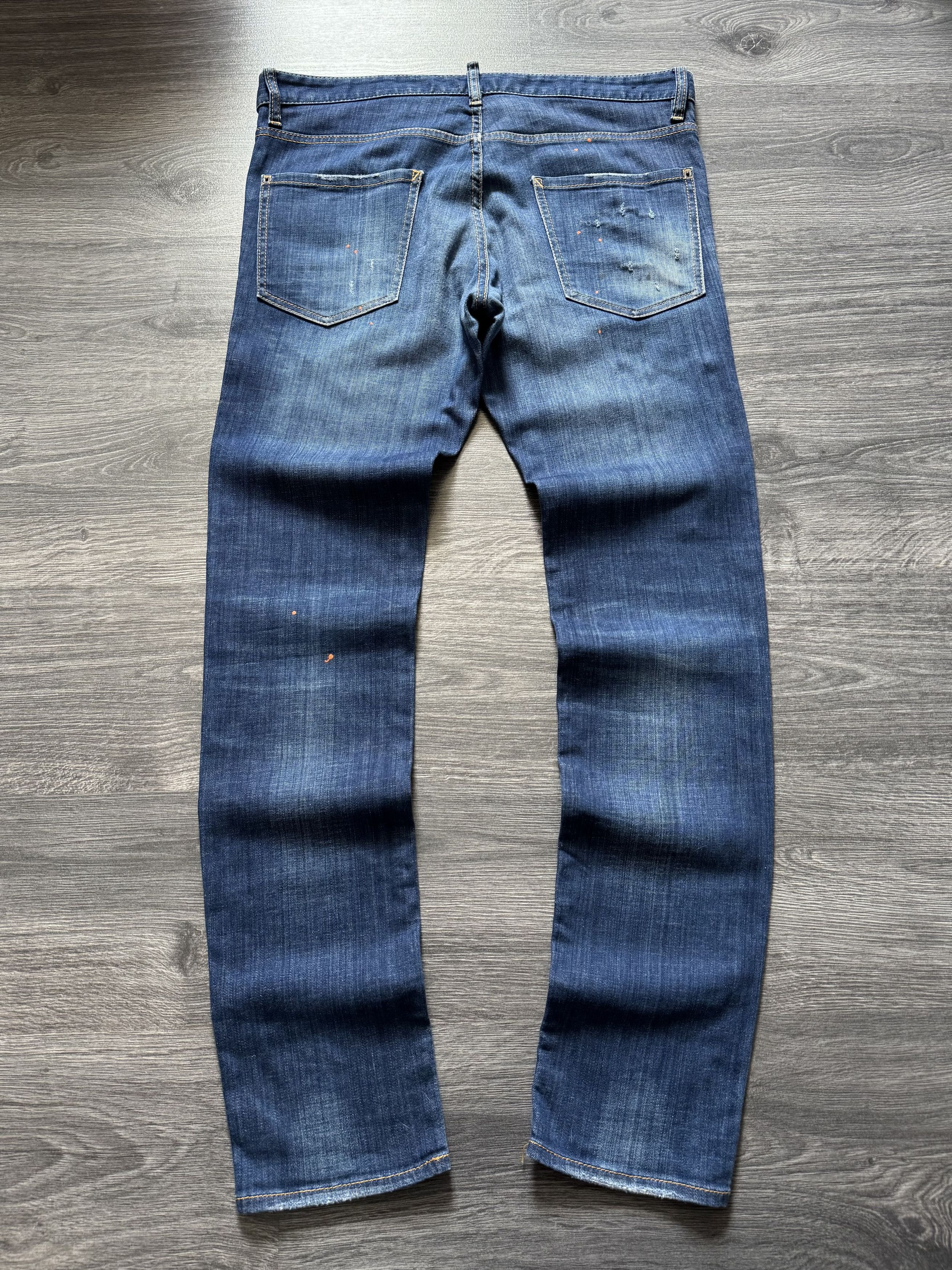 Dsquared2 Dsquared2 Distressed Painted Slim Jeans Denim Pants Size US 36 / EU 52 - 4 Thumbnail