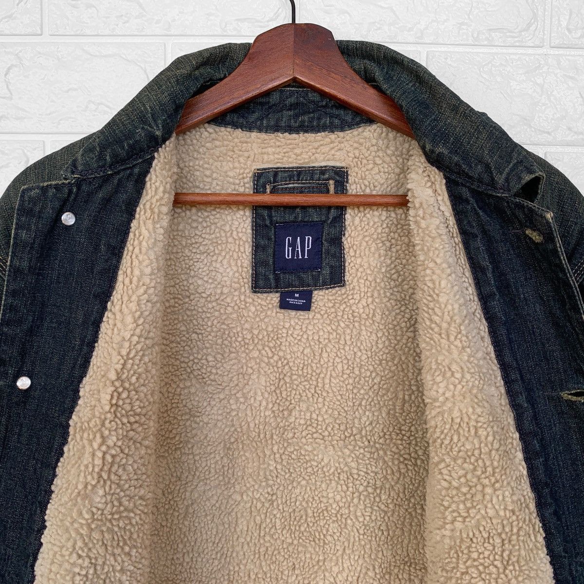 Gap Gap Denim Chore jacket Lining sherpa Size US M / EU 48-50 / 2 - 7 Thumbnail