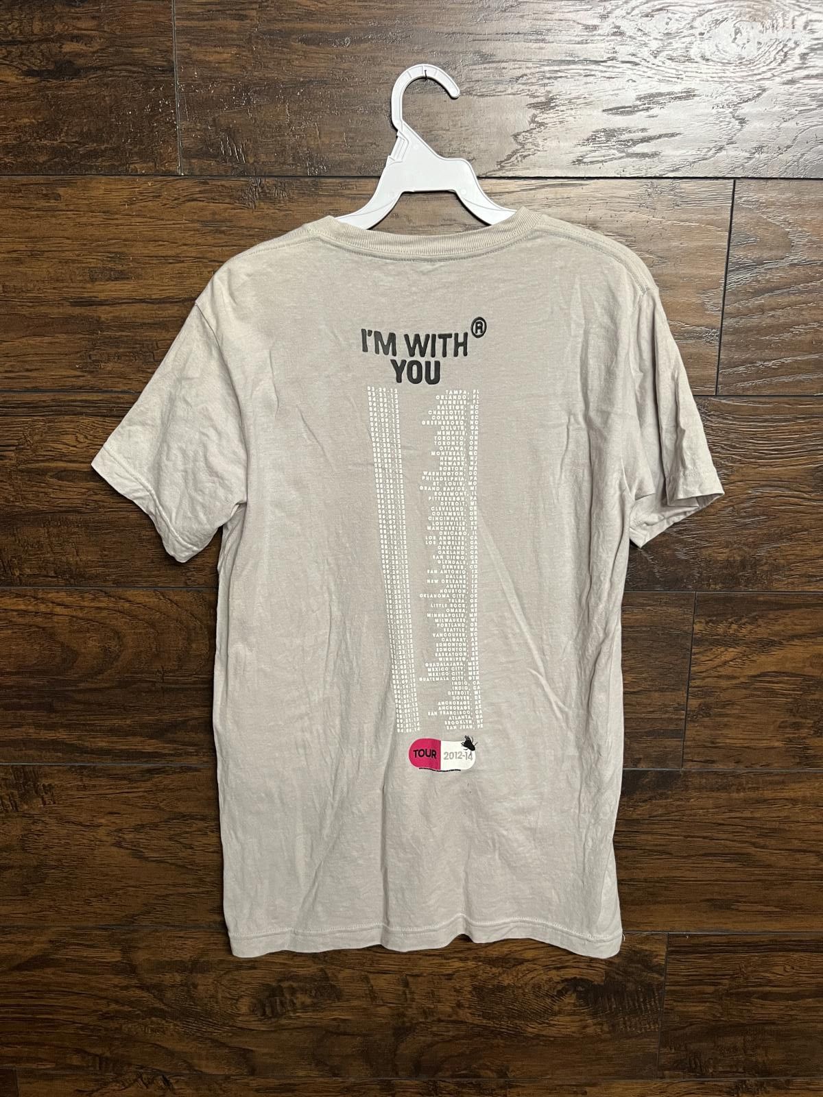 Tultex T-shirt Red Hot Chili Peppers I'm With You Album 2012 Tour Size US S / EU 44-46 / 1 - 2 Thumbnail
