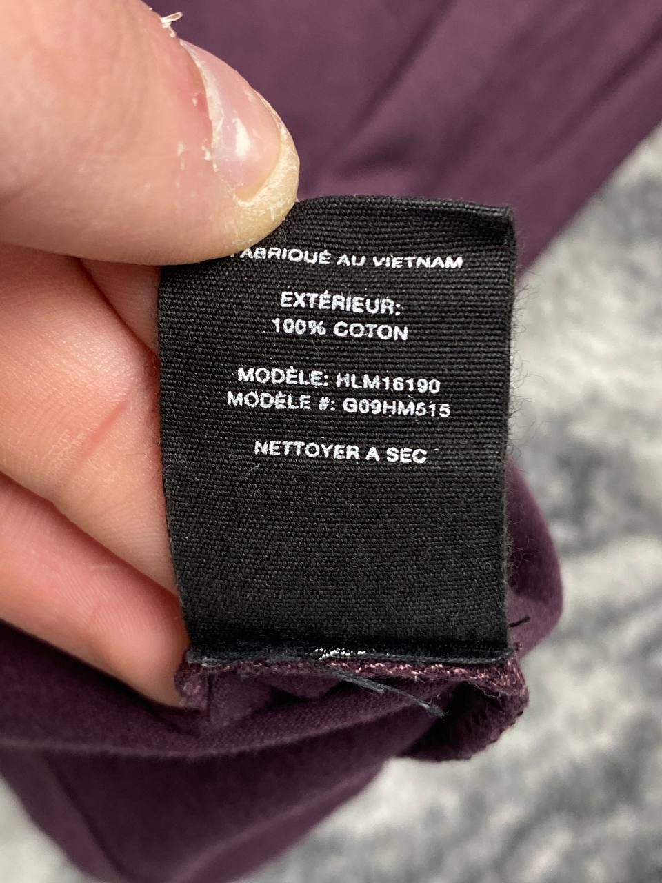 Helmut Lang Helmut Lang T Shirt Men Size M Purple Size US M / EU 48-50 / 2 - 5 Thumbnail