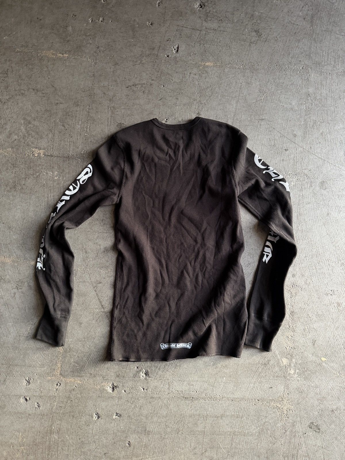 Chrome Hearts Chrome Hearts Classic Logo Thermal Longsleeve Size US M / EU 48-50 / 2 - 10 Thumbnail