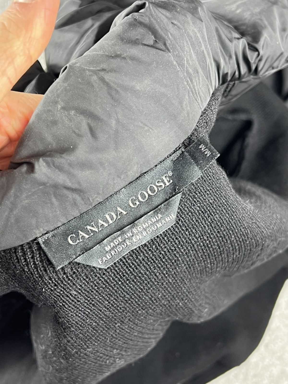 Canada Goose Canada Goose Black Black Label Hybridge Quilted Knit Jacket Size US M / EU 48-50 / 2 - 10 Thumbnail