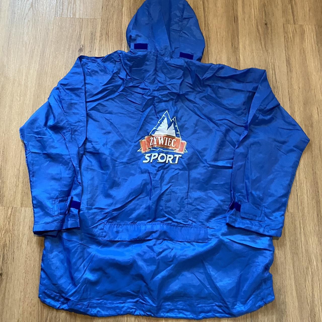 Other Blue vintage 90s Żywiec Beer Rain Jacket Size US XXL / EU 58 / 5 - 1 Thumbnail