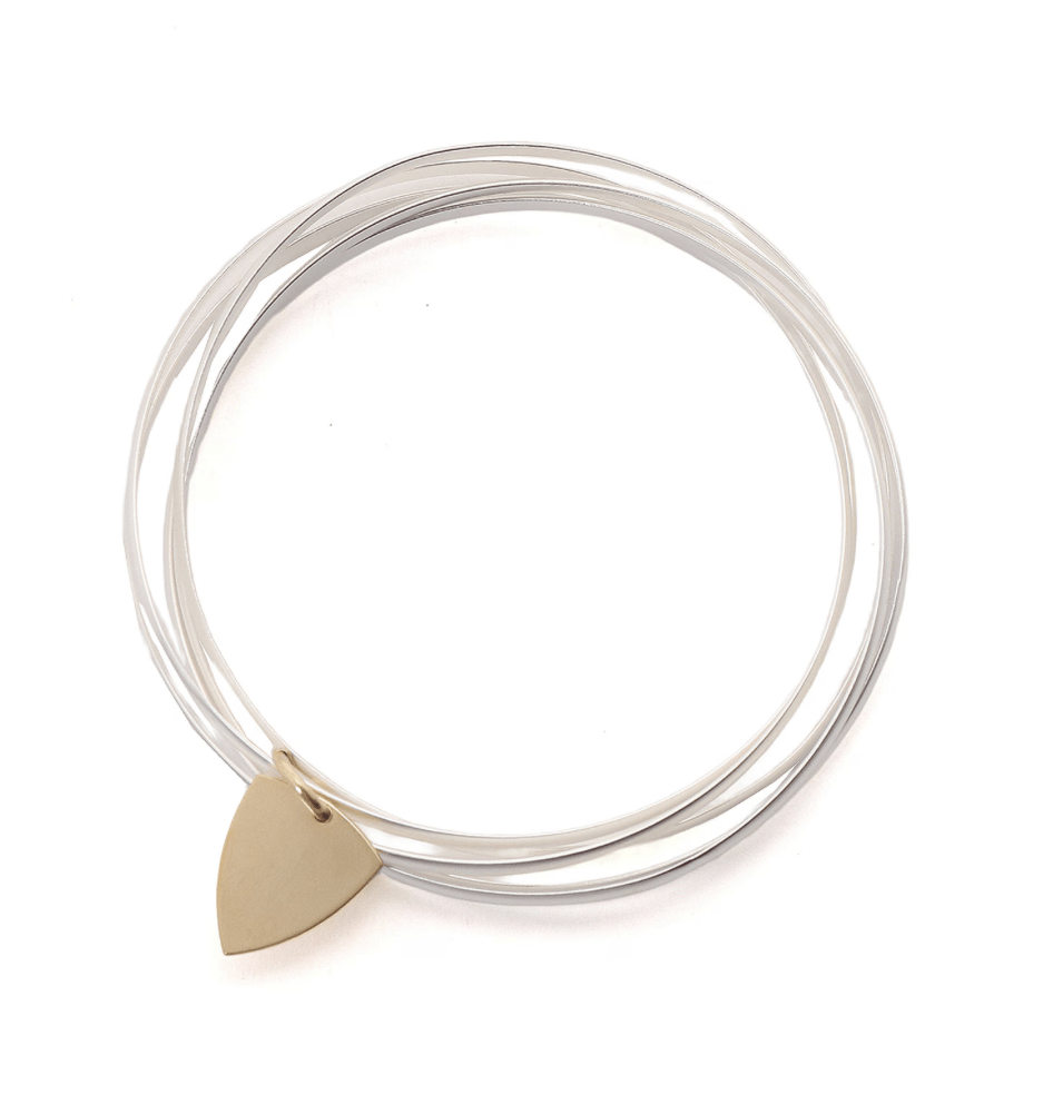Yohji Yamamoto Yohji Yamamoto PICK ACCENT 5-ROW BANGLE Bracelet Size ONE SIZE - 2 Thumbnail
