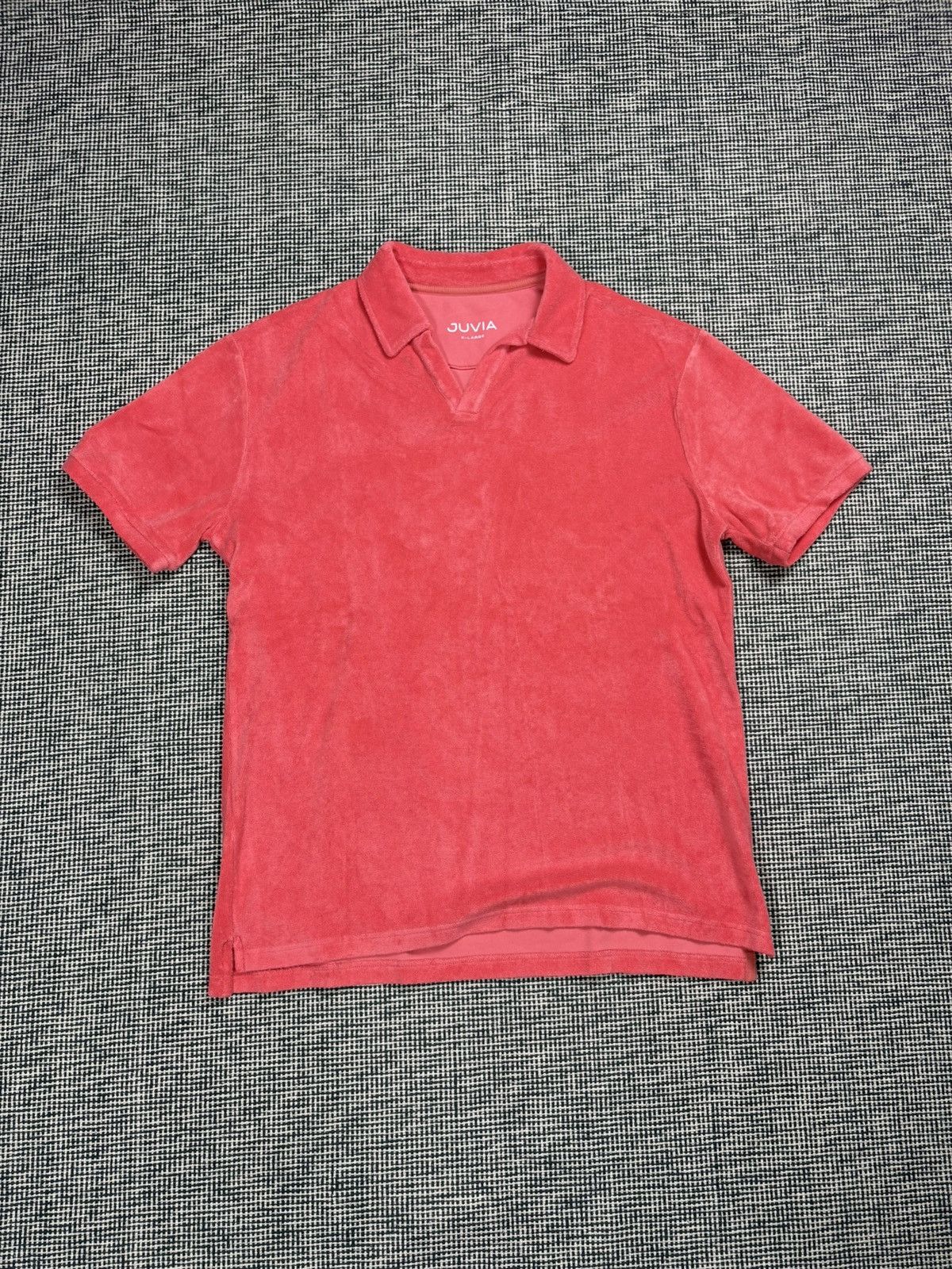 Other Juvia terry cloth polo shirt designer rrp 139€ Size US XL / EU 56 / 4 - 1 Thumbnail