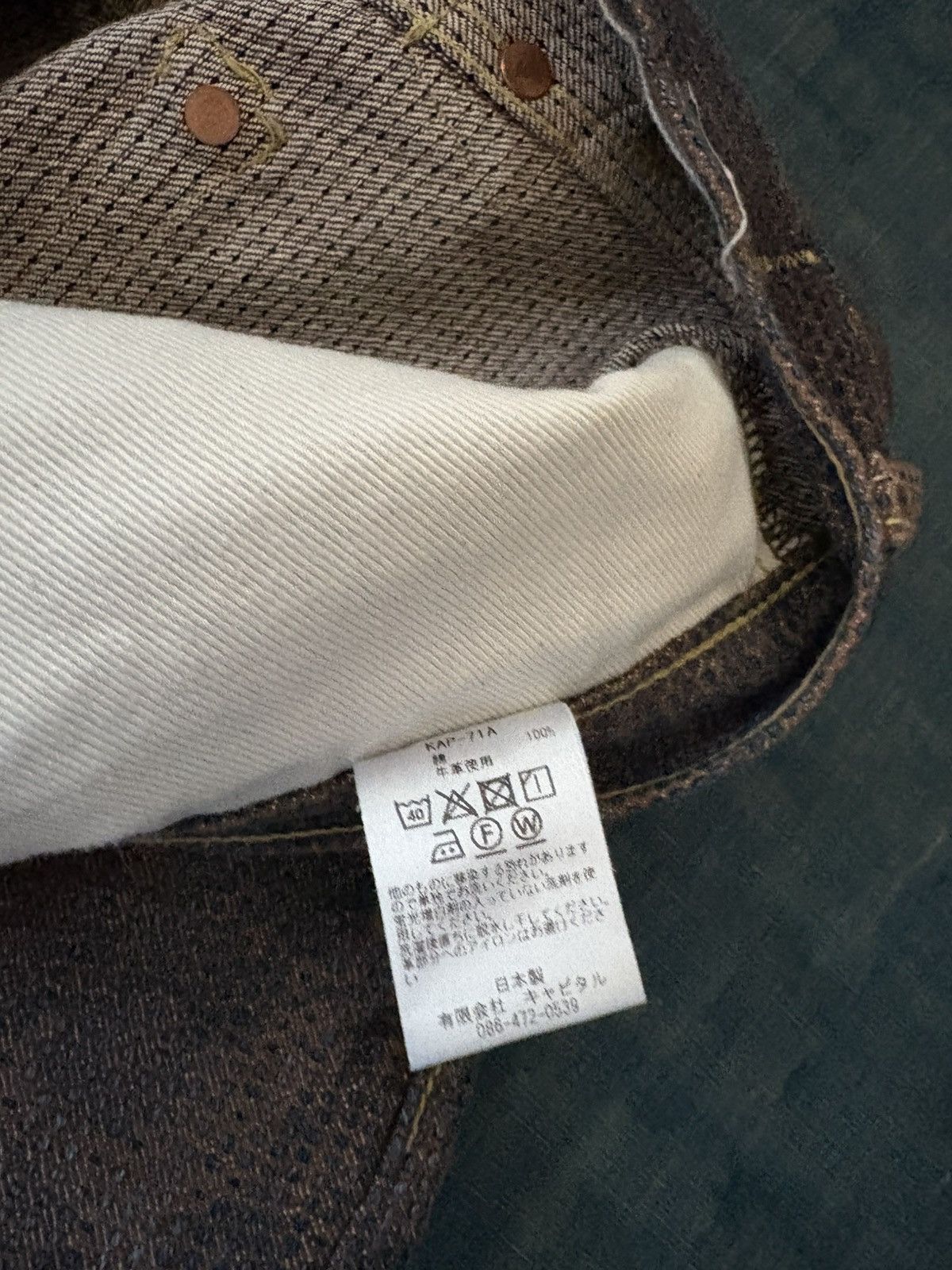 Kapital Kountry Kapital Century Denim no. 5 monkey Cisco Size US 32 / EU 48 - 10 Thumbnail