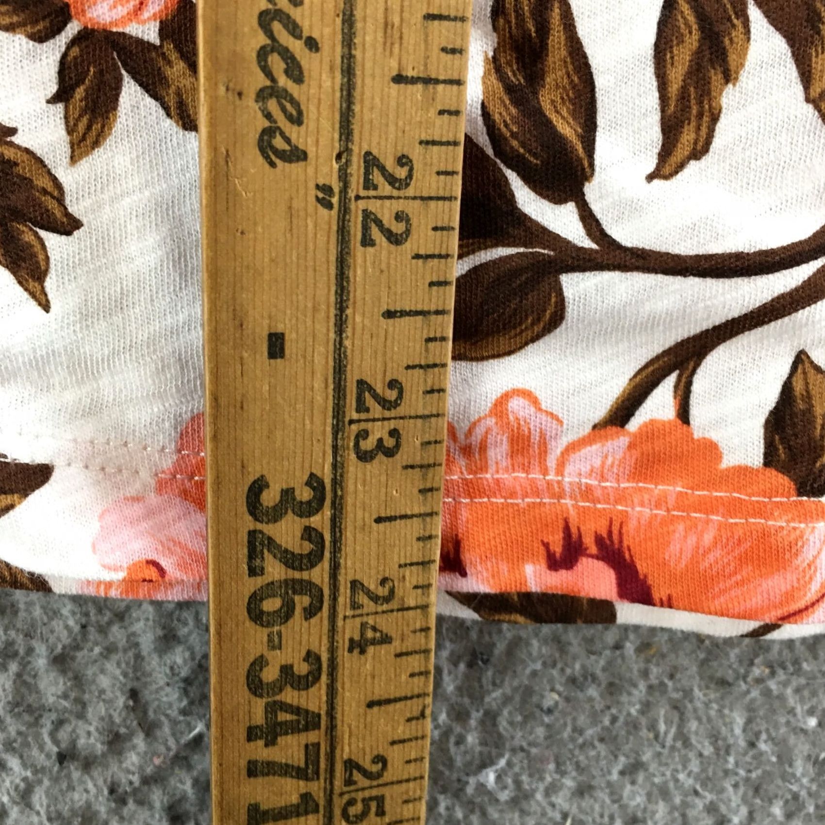 Old Navy Old Navy Floral Print V-Neck Short Sleeve Tee Women XL Multicolor T-Shirt NEW Size XL / US 12-14 / IT 48-50 - 6 Thumbnail