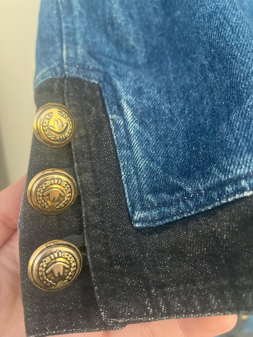 Moschino Rare- Vintage Moschino Malano Jean dress Size M / US 6-8 / IT 42-44 - 2 Thumbnail