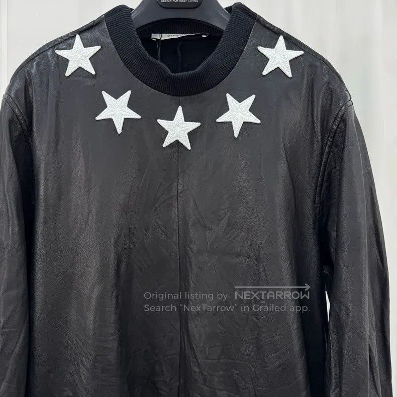 Givenchy Givenchy Sheepskin Patch Five-Star Embroidered Sweatshirt Size US M / EU 48-50 / 2 - 3 Thumbnail