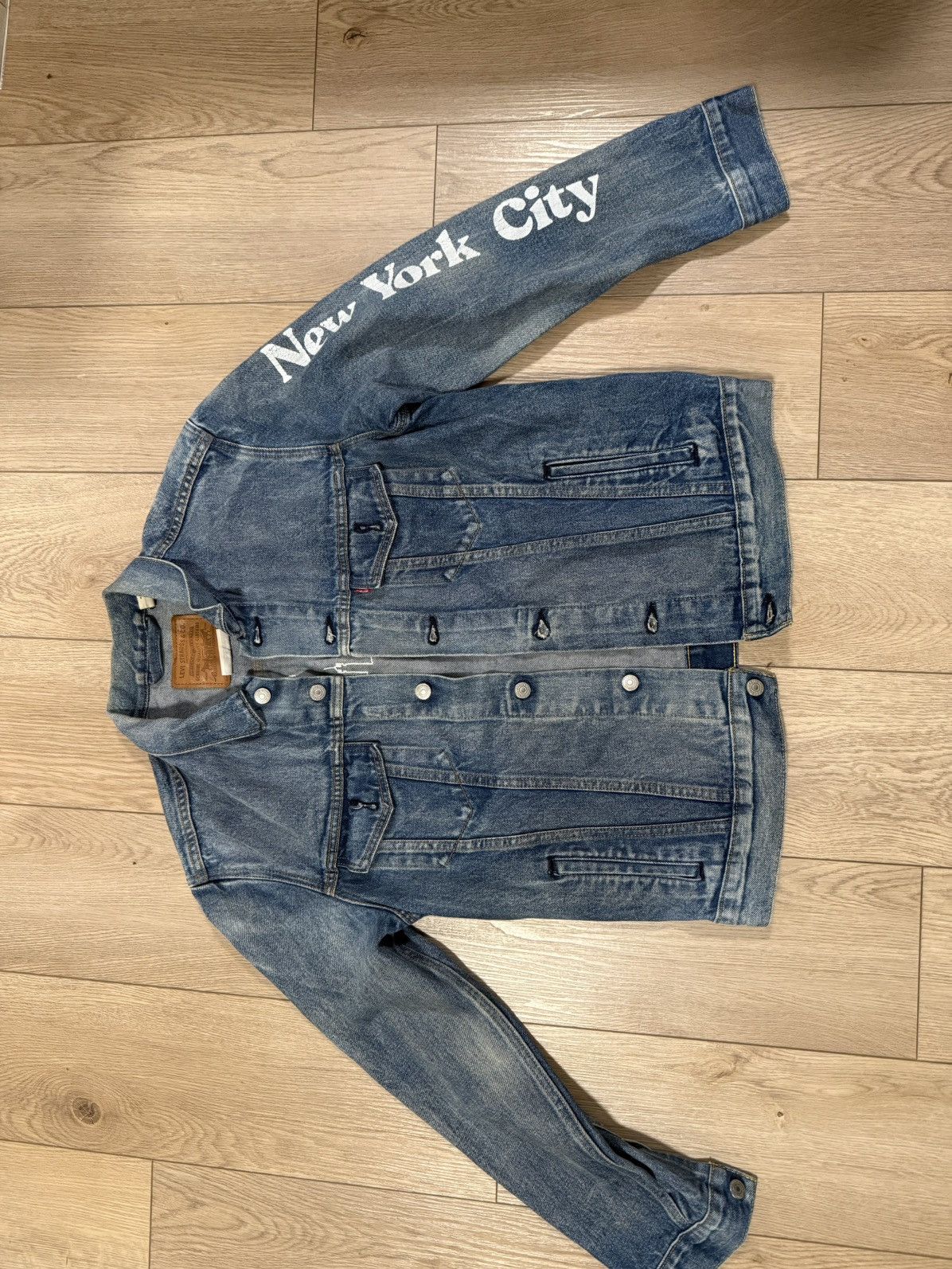 Levi's Levi New York City Denim Jacket Size US M / EU 48-50 / 2 - 1 Thumbnail