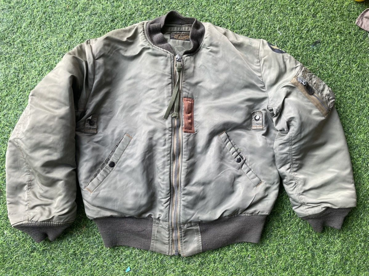 【BUZZ RICKSON'S】MA-1 mil-j-8279 flight BUZZ RICKSON'S MA-1 Flight Jacket MIL-J-8279D Men's Reprint #FD