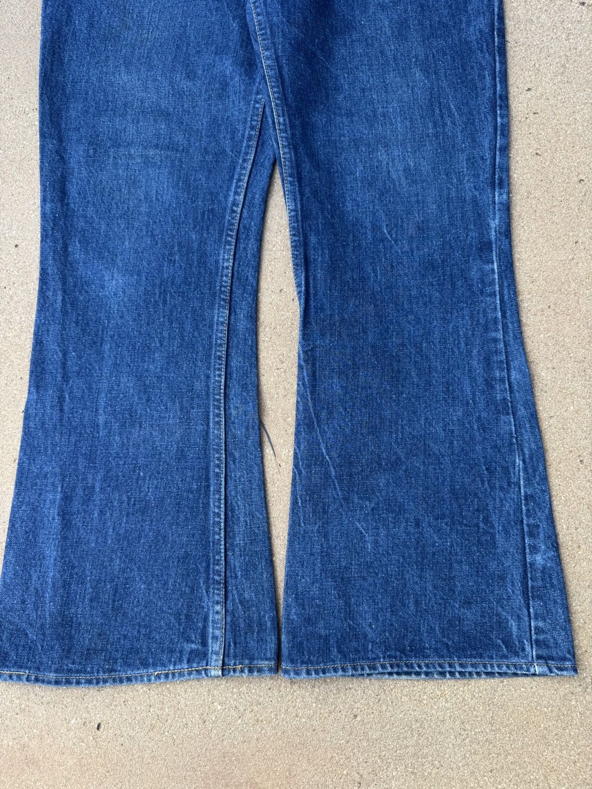 Levi's × Vintage Vtg 70’s Levi’s 646 Orange Tab Bellbottom Flare Jeans 36x29 Size US 36 / EU 52 - 3 Thumbnail
