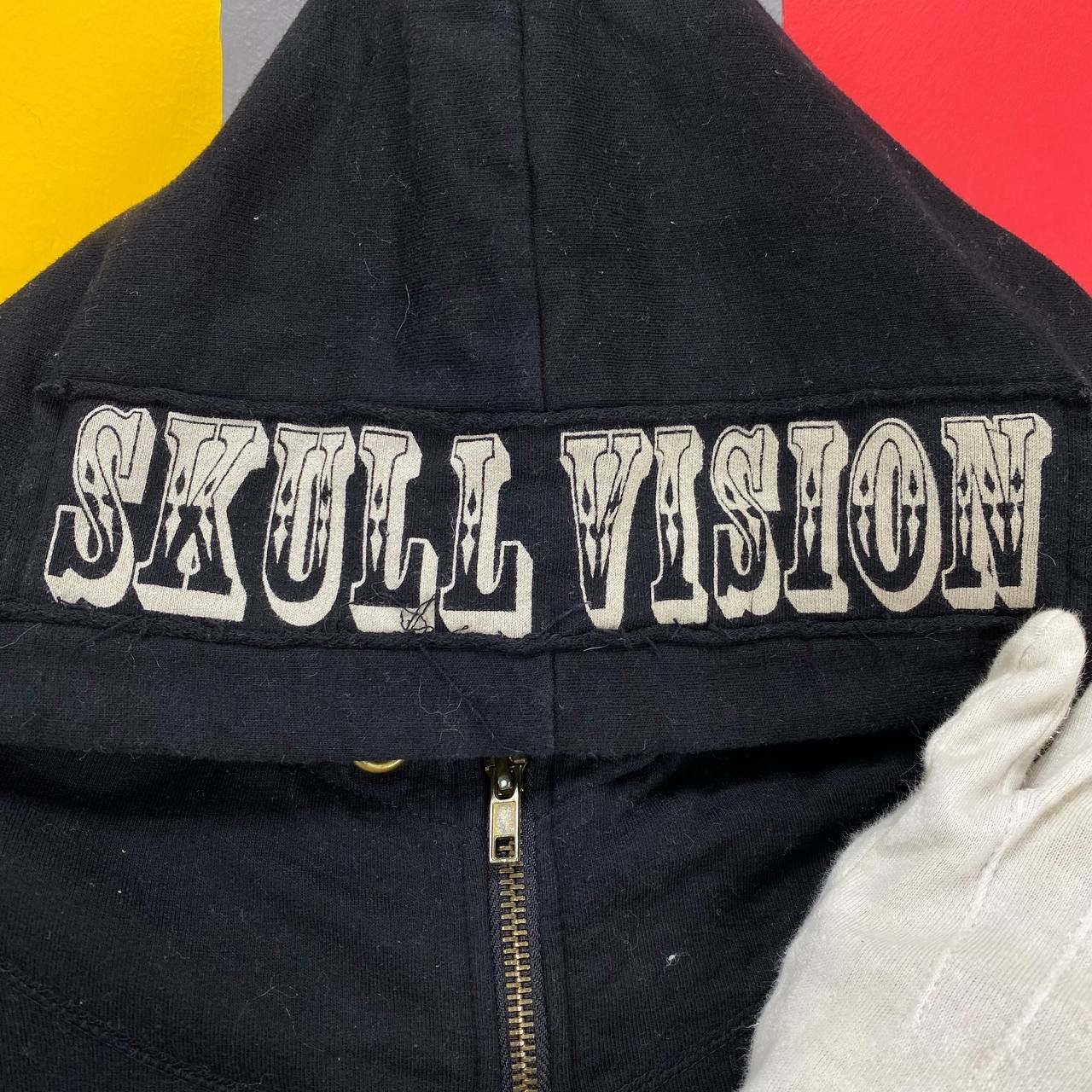 If Six Was Nine D.I.A. SKULL VISION Rare Design Punk Hoodie #2176/20 Size US S / EU 44-46 / 1 - 4 Thumbnail