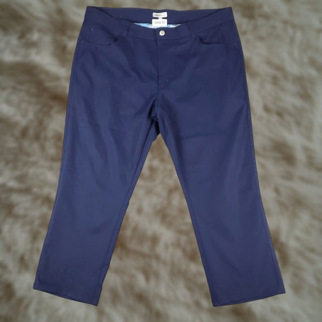 Peter Millar Peter Millar Pants Size 40x26 Blue Golf 5 Pocket Chino Trousers Mens Size US 40 / EU 56 - 1 Thumbnail