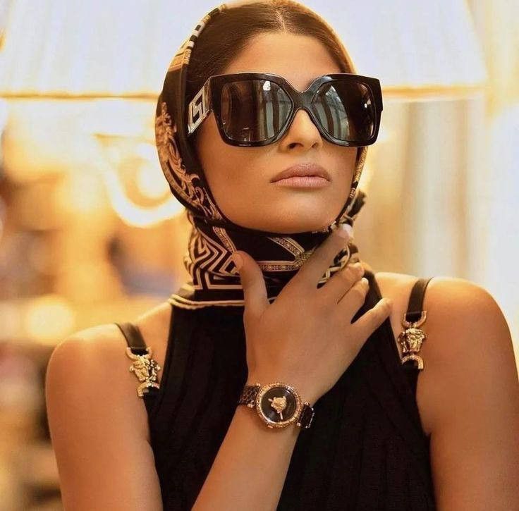 Versace NEW Versace Greca VE4402 GB1/87 Oversized Women Sunglasses Size ONE SIZE - 11 Thumbnail