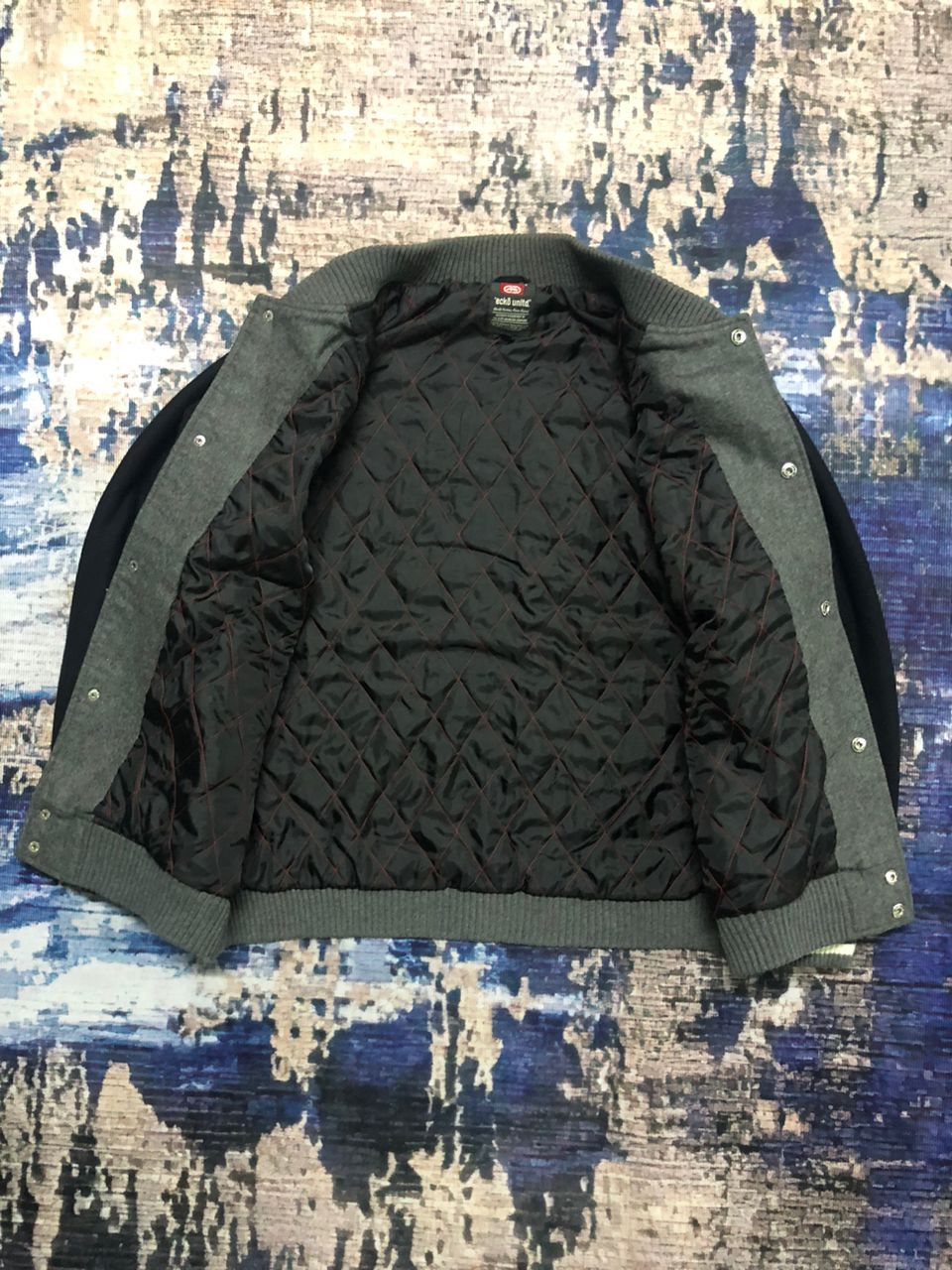 Ecko Unltd. Ecko Untld. Company Wool Varsity Jacket Size US M / EU 48-50 / 2 - 3 Thumbnail