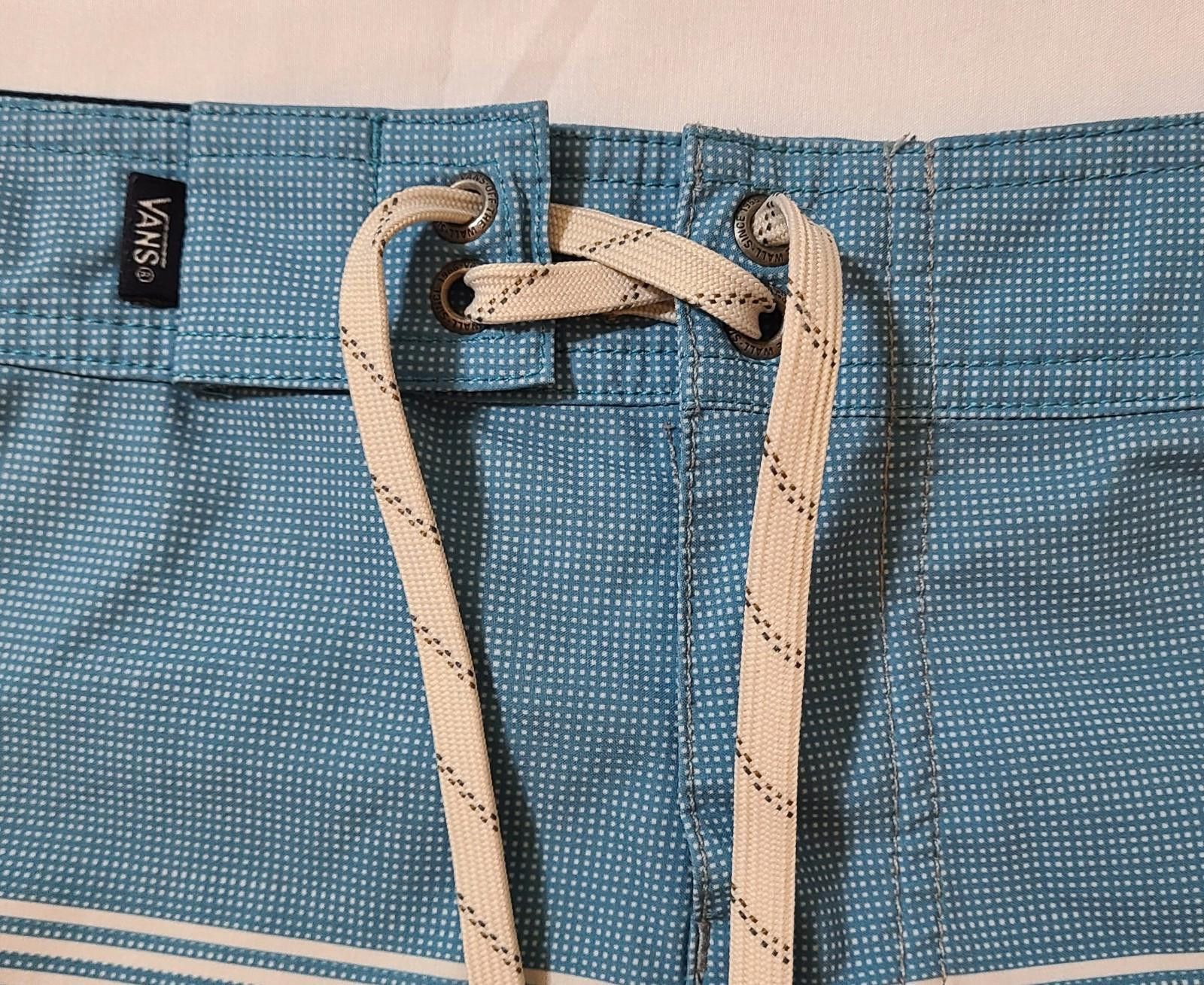 Vans Vans Board Shorts Surf Trunks Mens Size 34 Striped Swimming Size US 36 / EU 52 - 3 Thumbnail