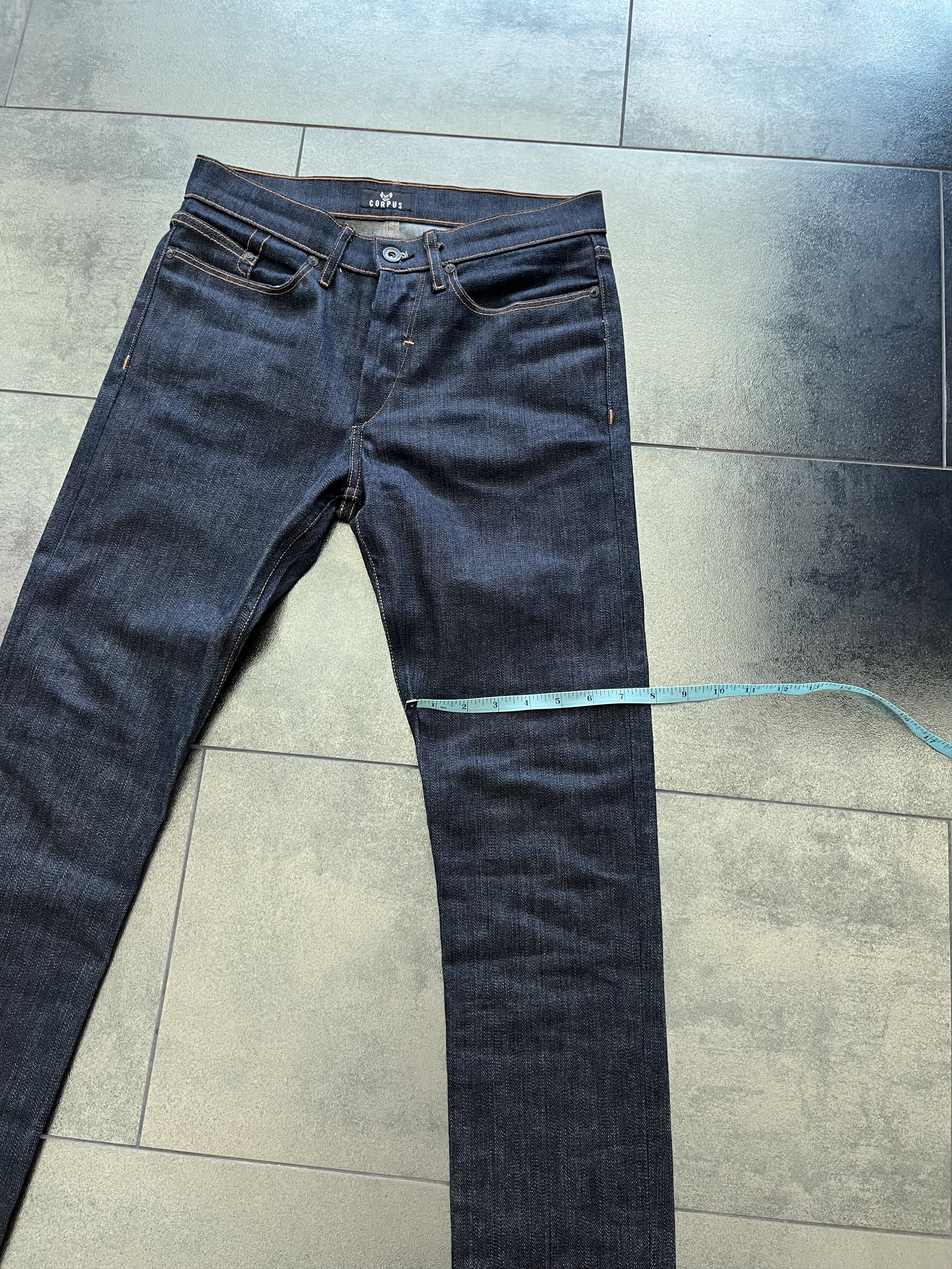 Corpus Corpus Stick Skinny Dark Denim (30") Size US 30 / EU 46 - 12 Thumbnail