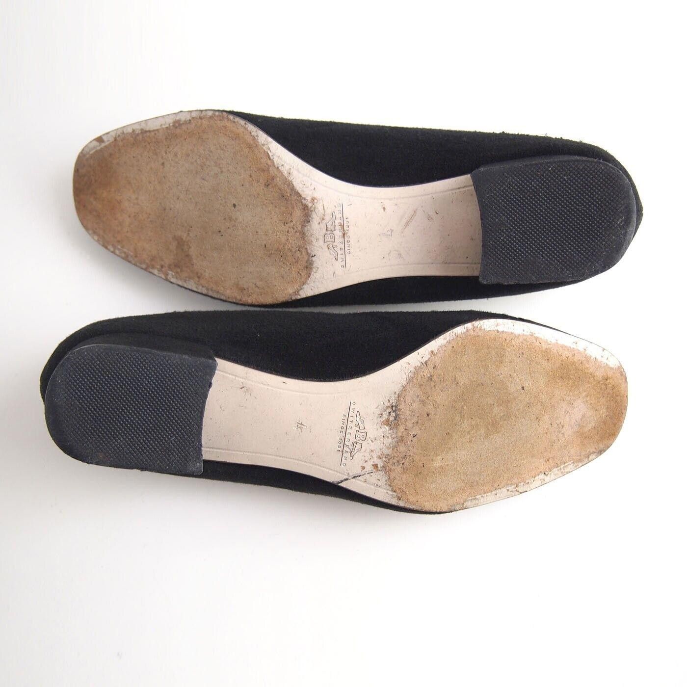 Bally Bally Oggiona Flats Black Suede Satin EU 37 US 6.5 C Size US 6.5 / IT 36.5 - 7 Thumbnail