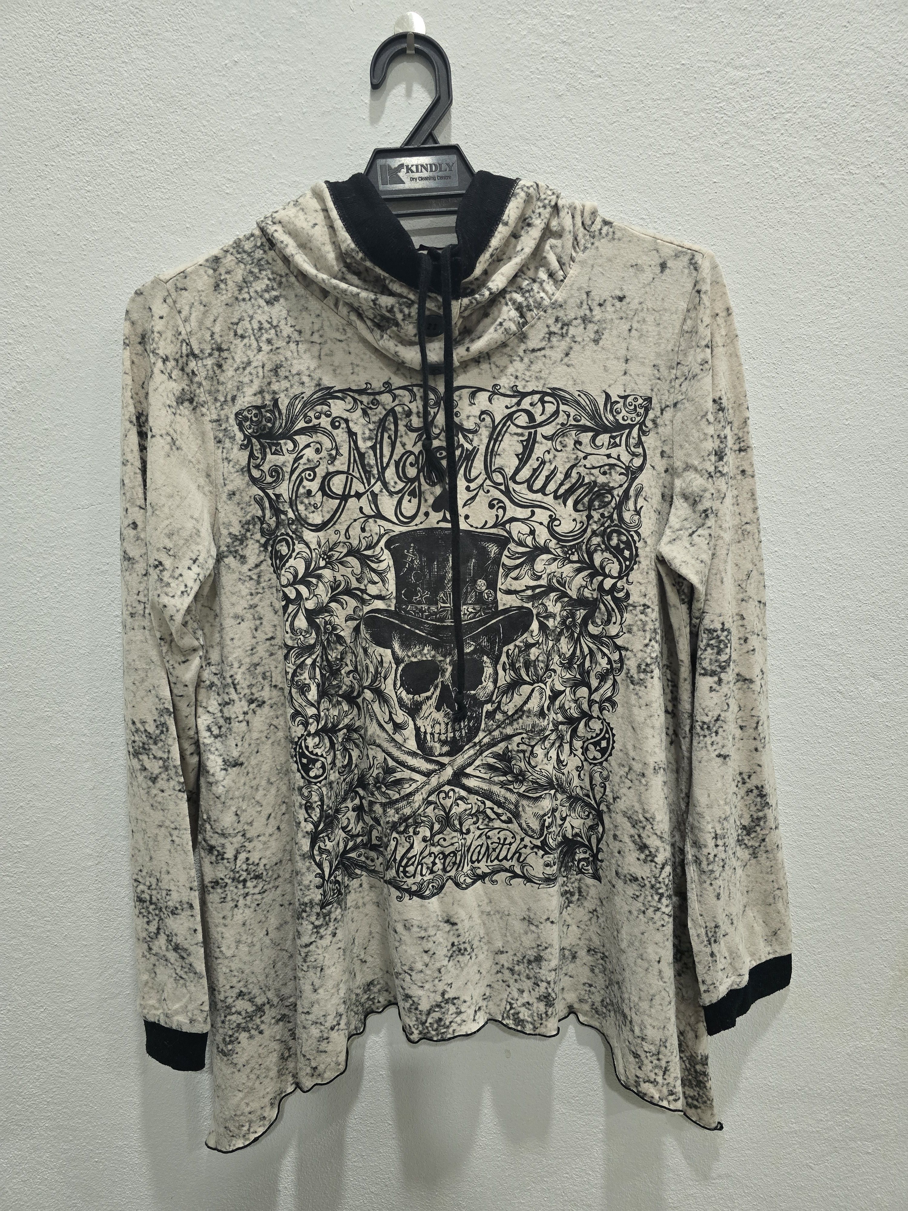 Vintage Algonquins Punk skull seditionaries long sleeve S Size S / US 4 / IT 40 - 7 Thumbnail