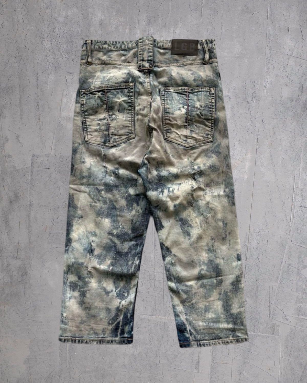 If Six Was Nine × Japanese Brand × Le Grande Bleu (L.G.B.) L.G.B cropped pants Size US 28 / EU 44 - 2 Thumbnail