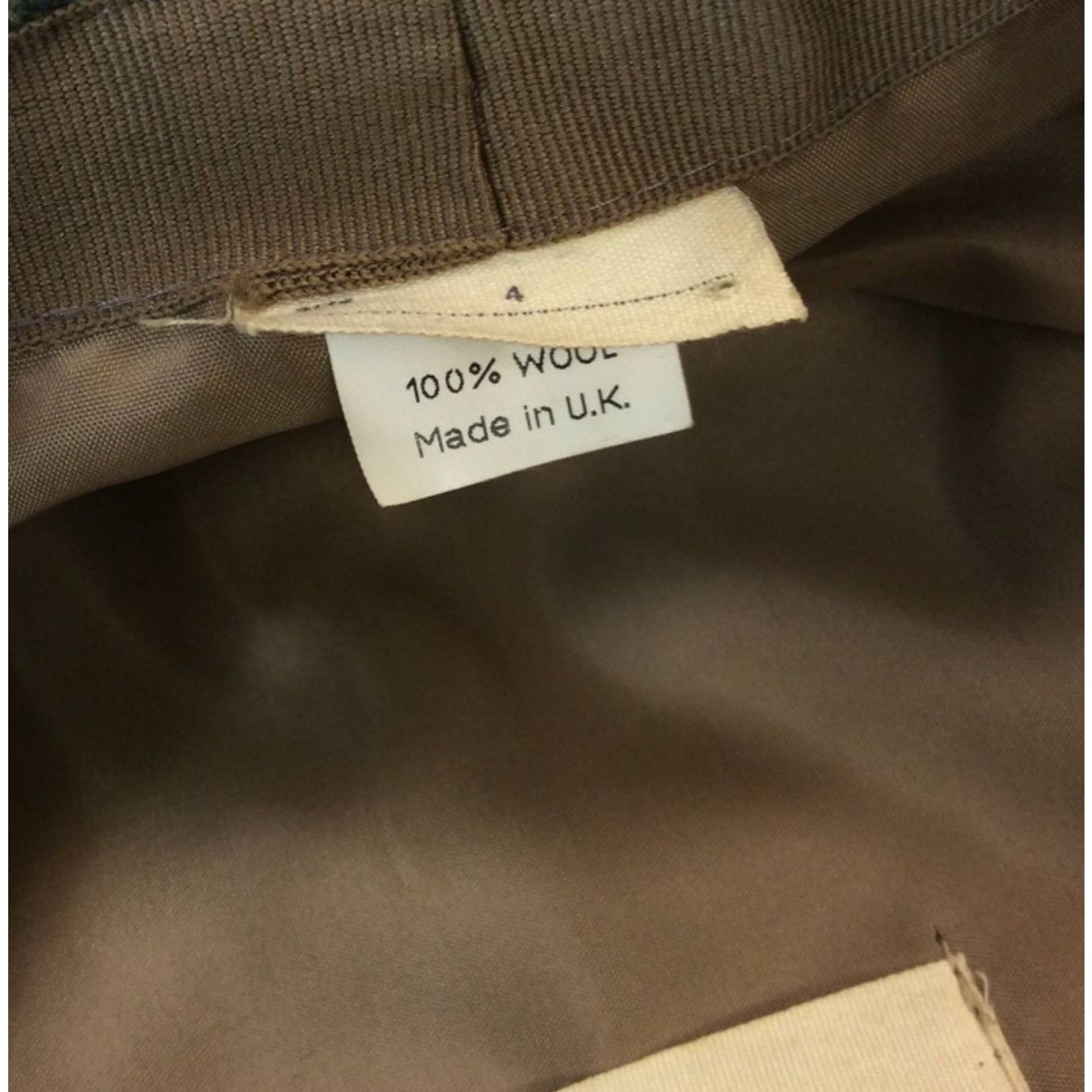 Private White V.C. PRIVATE WHITE V.C. 100% Wool Flat Cap - Size UK 4, US 7 Size ONE SIZE - 4 Thumbnail