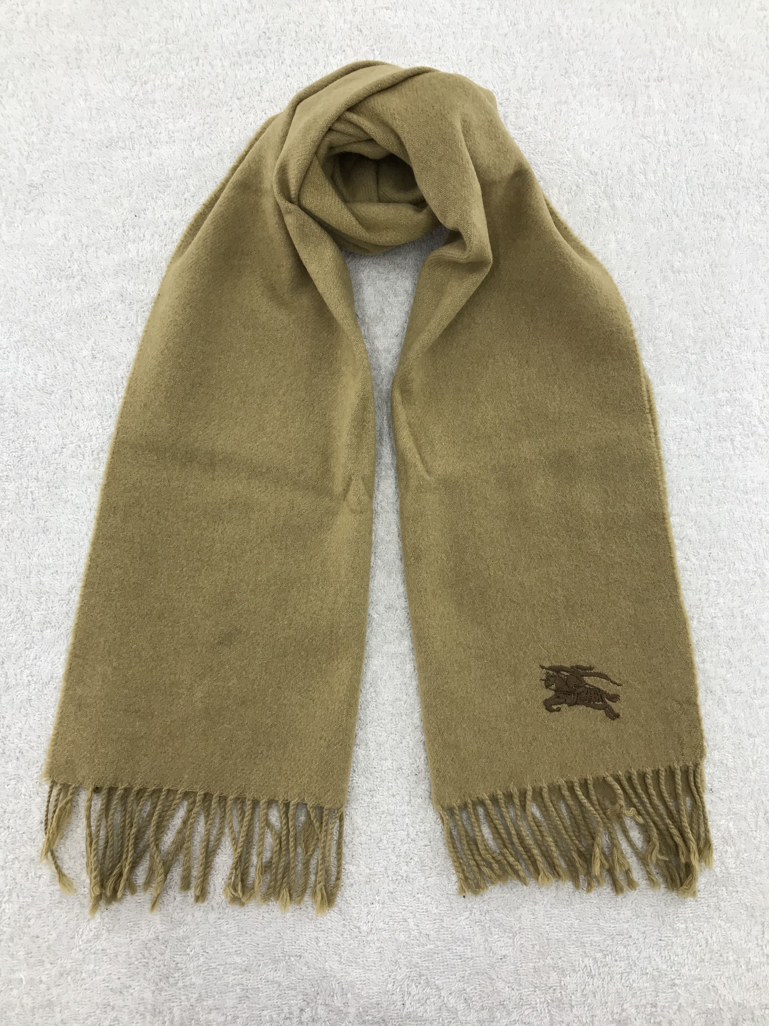 Burberry × Vintage Burberry Scarf / Muffler / Neckwear - WW390 Size ONE SIZE - 1 Thumbnail