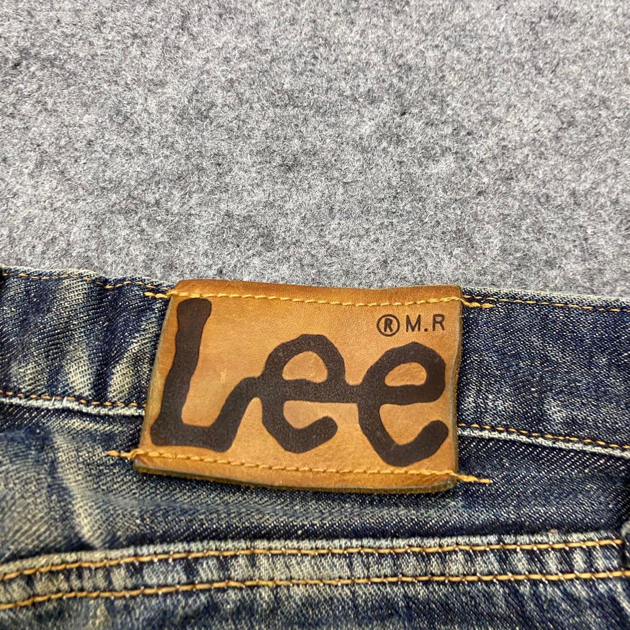 Lee 💥Flare💥Vintage Lee Riders Distressed Denim Size US 31 - 19 Thumbnail