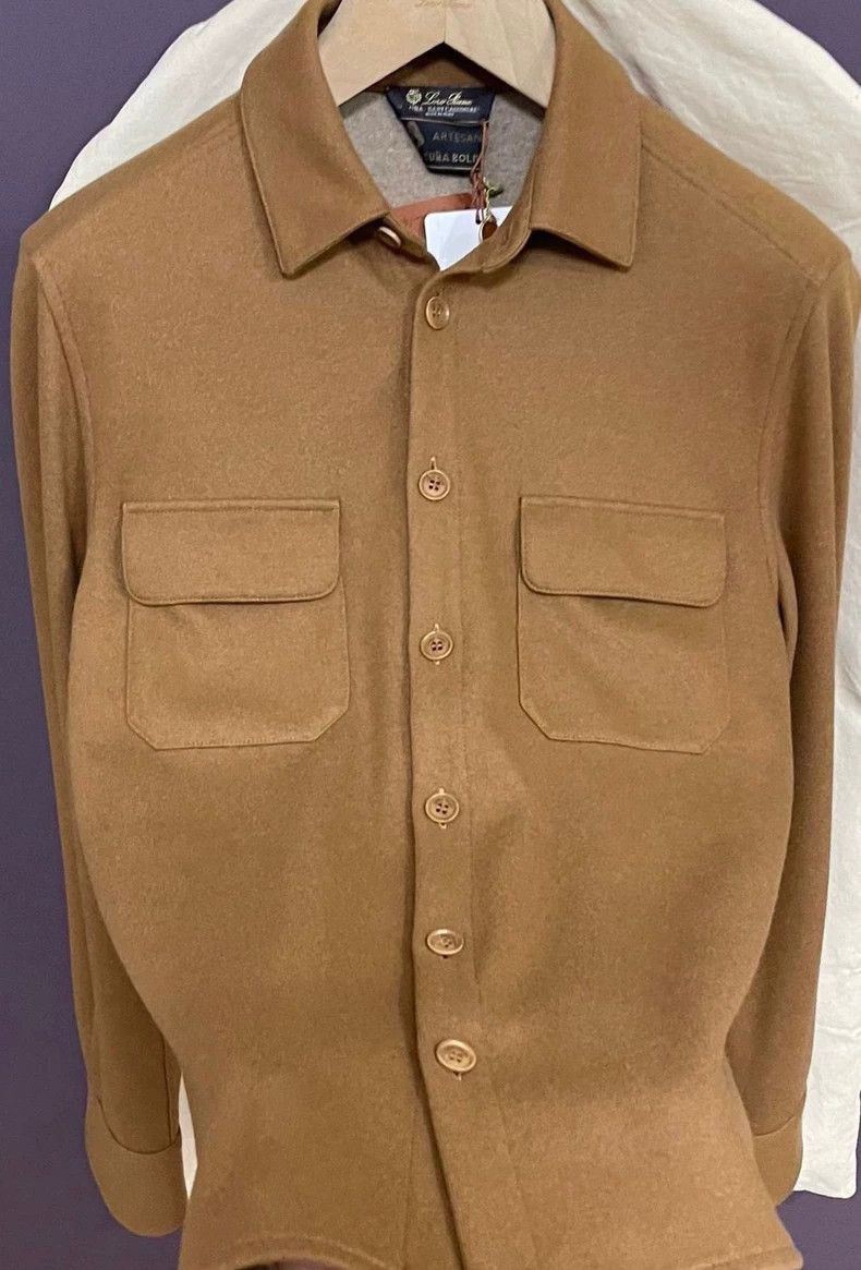Loro Piana LORO PIANA Camel-hair jacket Size US M / EU 48-50 / 2 - 8 Thumbnail