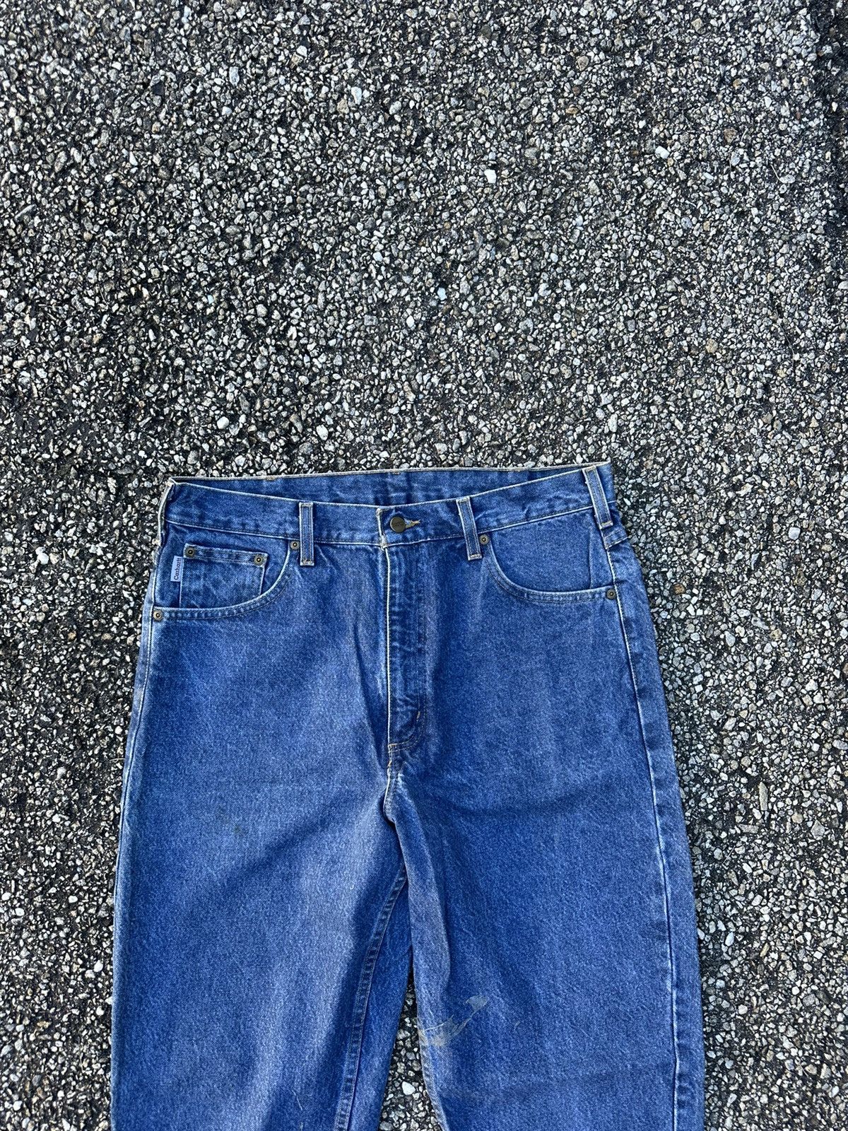 Carhartt Vintage Rare Cargo Carhartt Blue Jeans Size US 36 / EU 52 - 8 Thumbnail