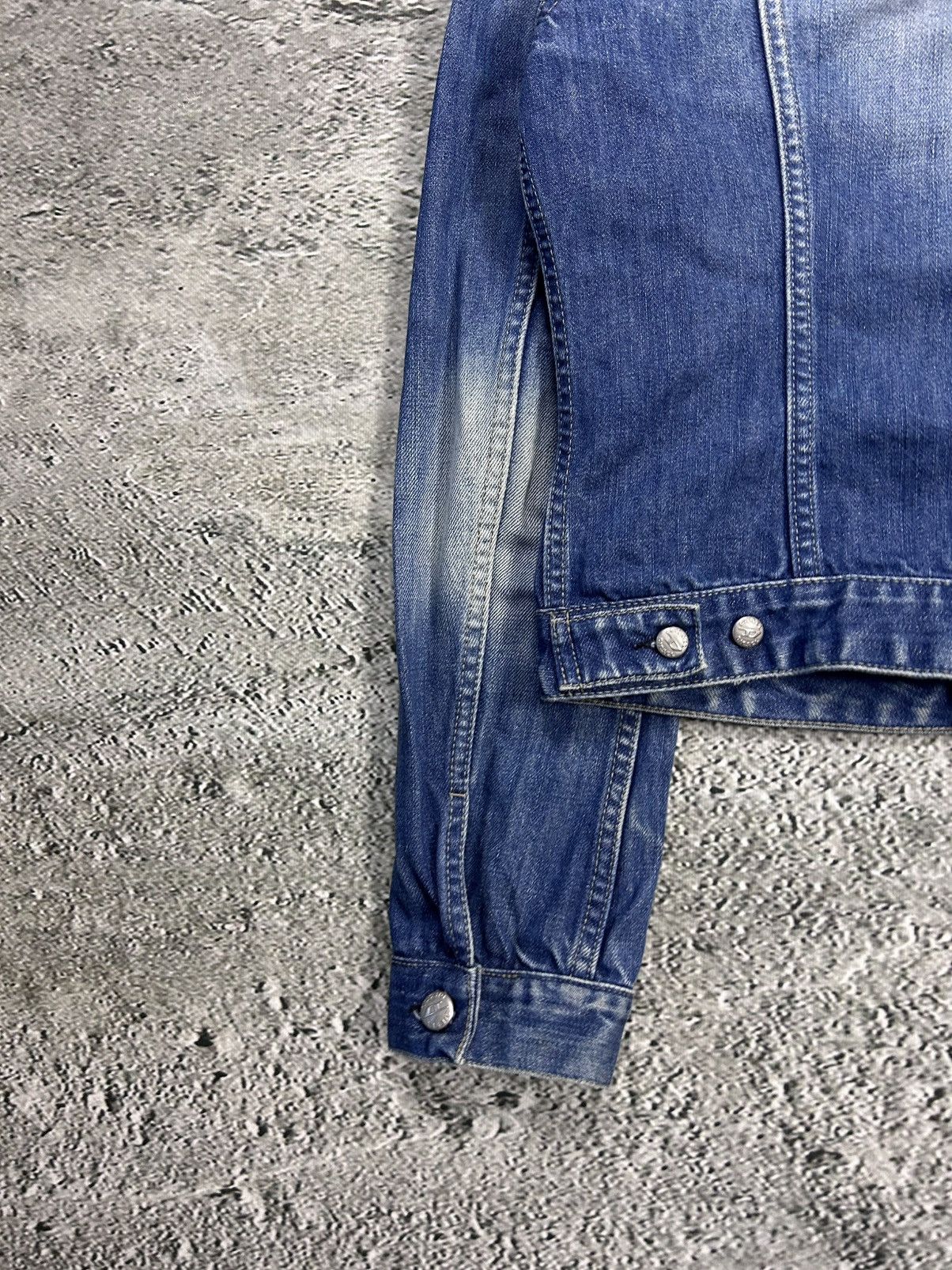 Diesel × Vintage Diesel denim jacket blue Size L / US 10 / IT 46 - 7 Thumbnail