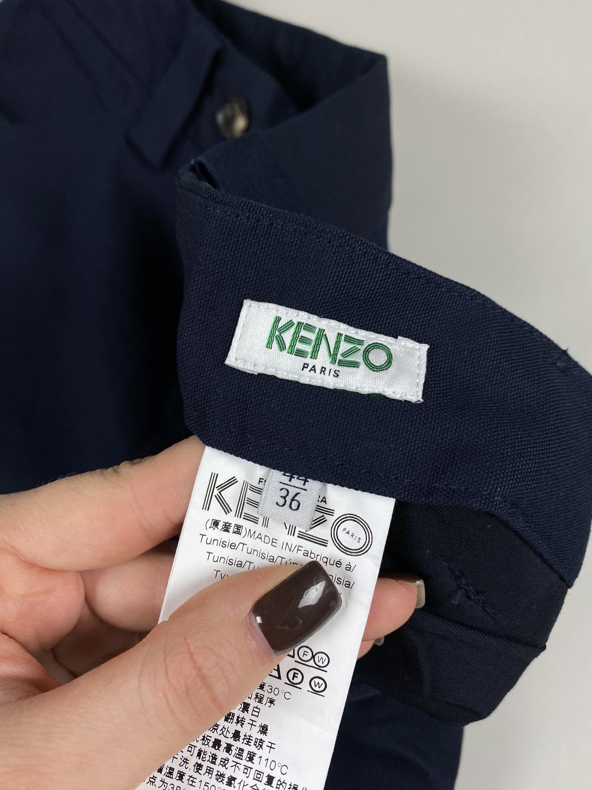 Kenzo BNWT! Kenzo men’s tailored dress pants trousers size 44 / Xs Size US 29 - 16 Thumbnail