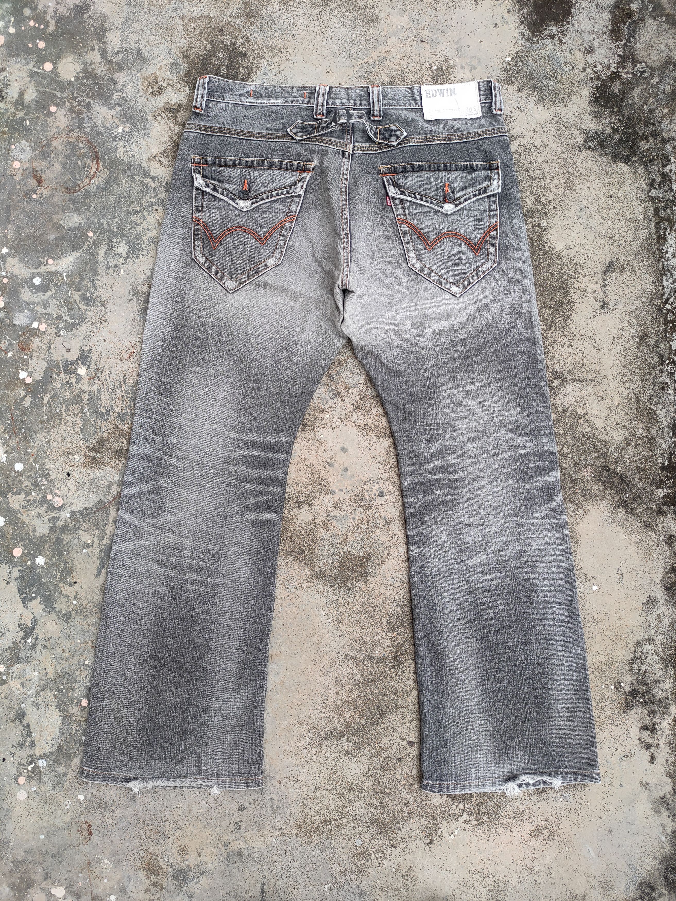 Edwin Edwin vintage faded black jeans denim pants Size US 38 / EU 54 - 1 Thumbnail