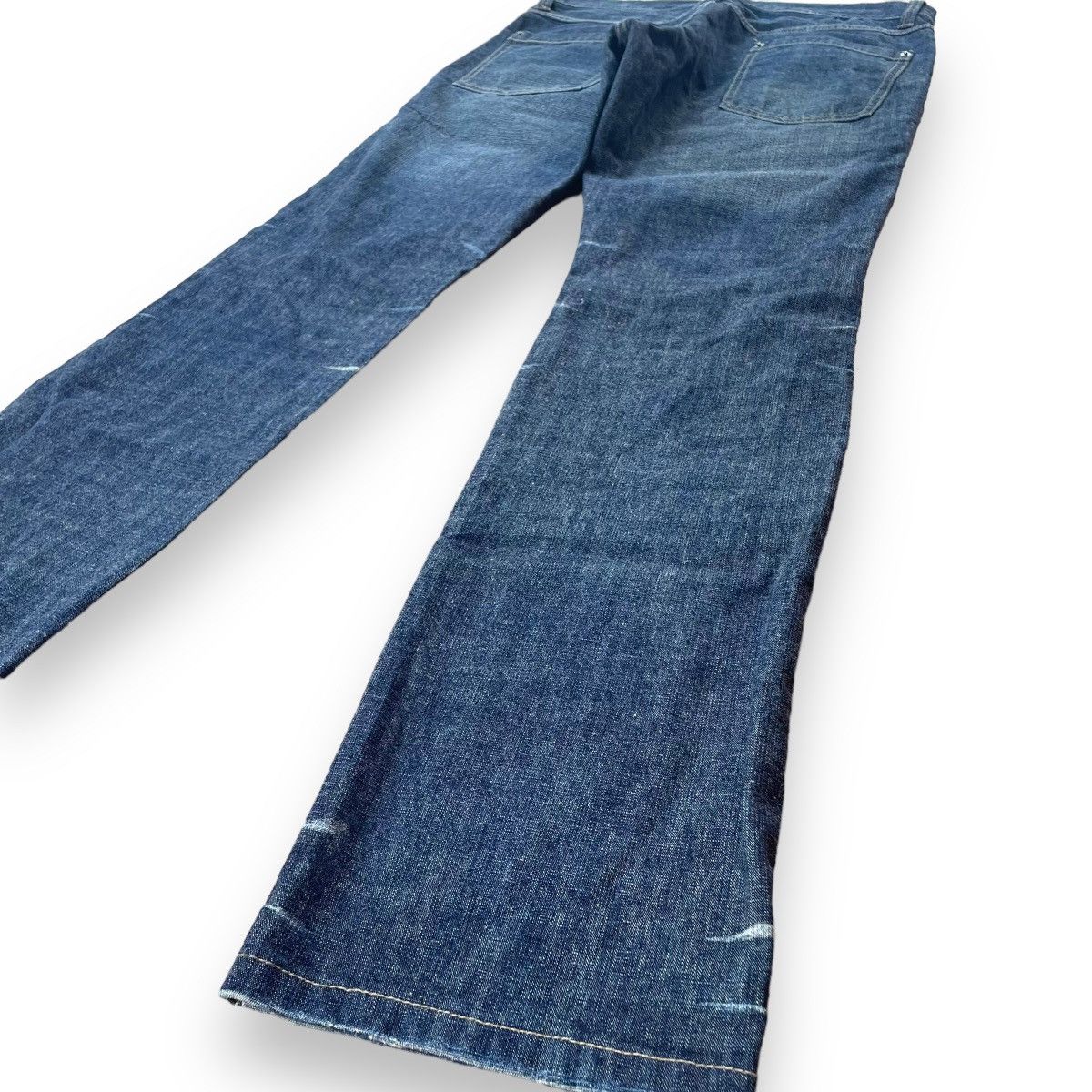 If Six Was Nine × Le Grande Bleu (L.G.B.) × PPFM 🇯🇵 PPFM DOUBLE POCKET STONE WASHED DENIM PANTS Size US 32 / EU 48 - 11 Thumbnail