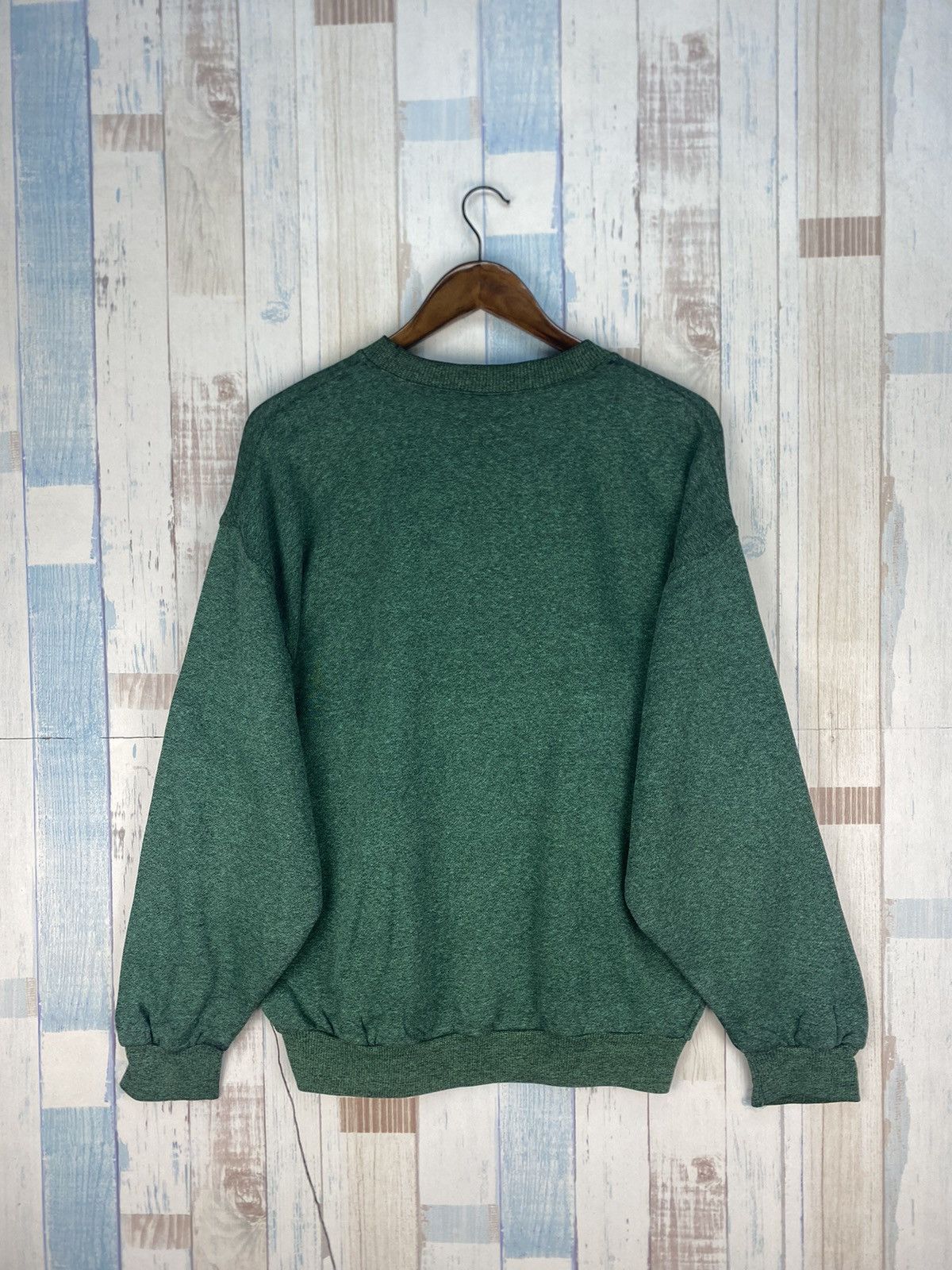 Adidas × Vintage Vintage Adidas International Big Logo Sweatshirt Size US L / EU 52-54 / 3 - 2 Thumbnail