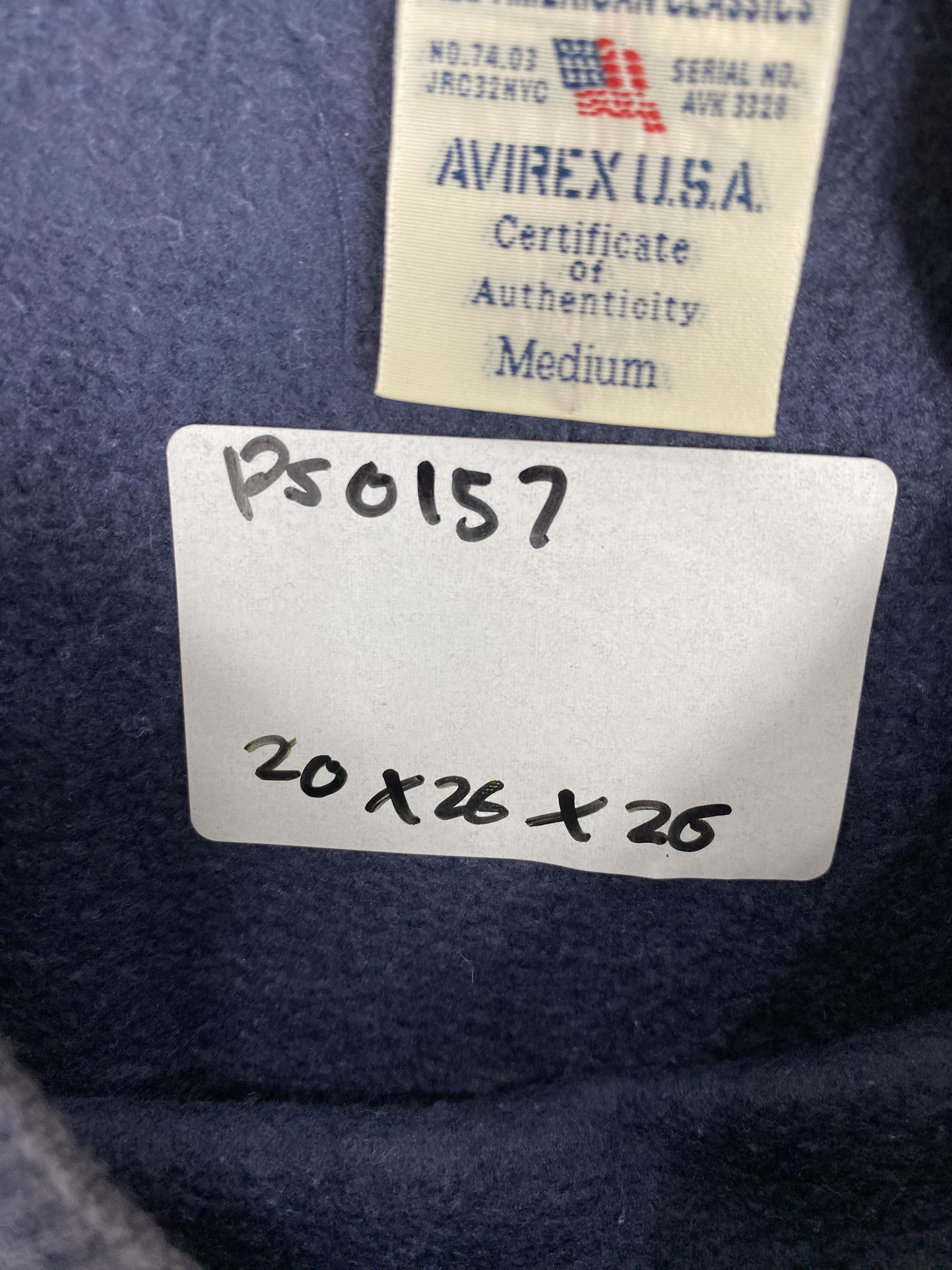 Avirex Vintage Avirex Big Logo Sweatshirts PS0157 Size US M / EU 48-50 / 2 - 9 Thumbnail
