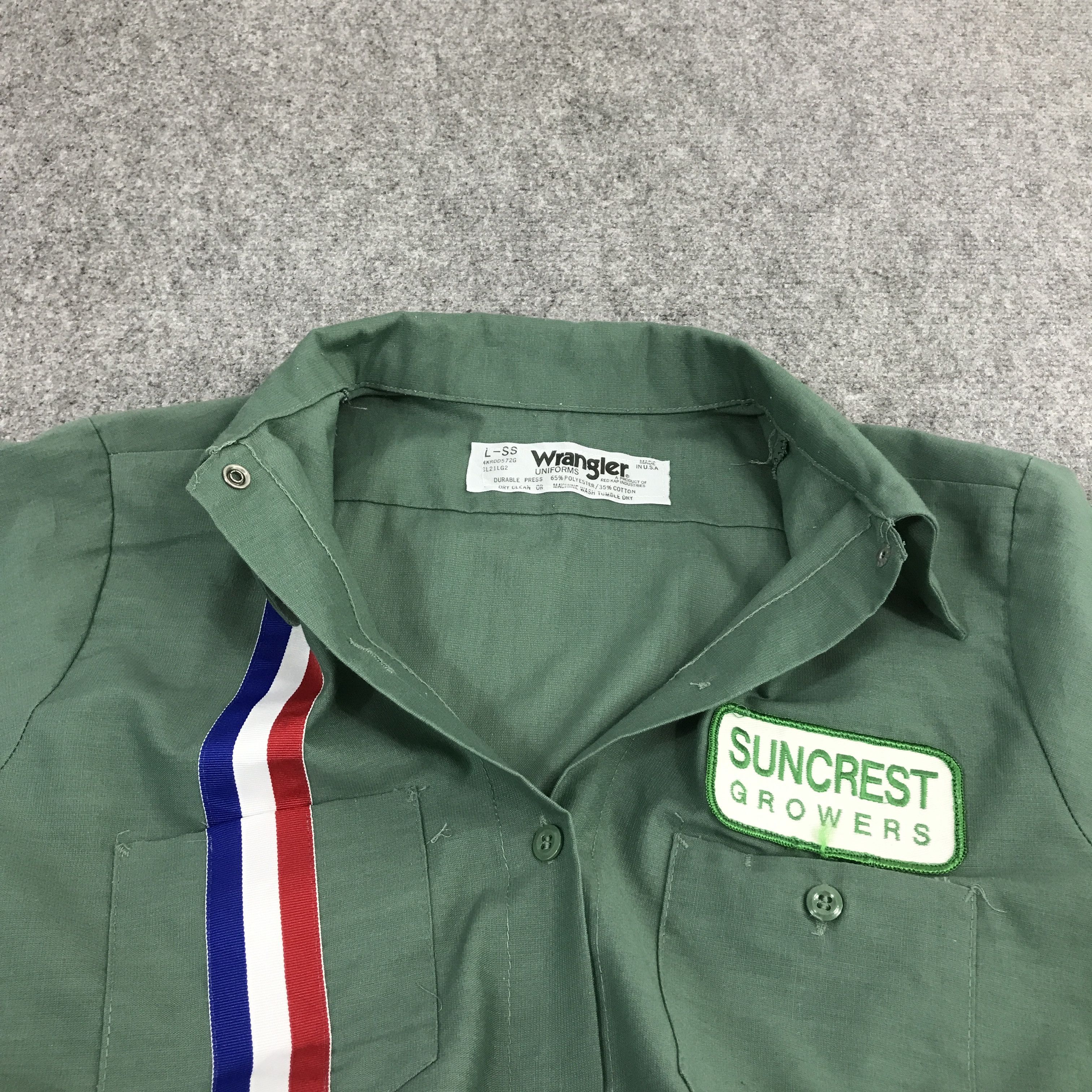 Vintage × Wrangler Vtg Wrangler x suncrest qrowers button up shirts Size US L / EU 52-54 / 3 - 7 Thumbnail