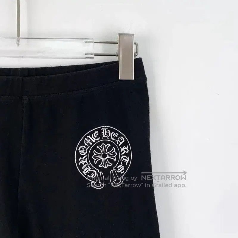 Chrome Hearts Chrome Hearts Black Cotton Women's Casual Pants . Size 28" / US 6 / IT 42 - 2 Thumbnail