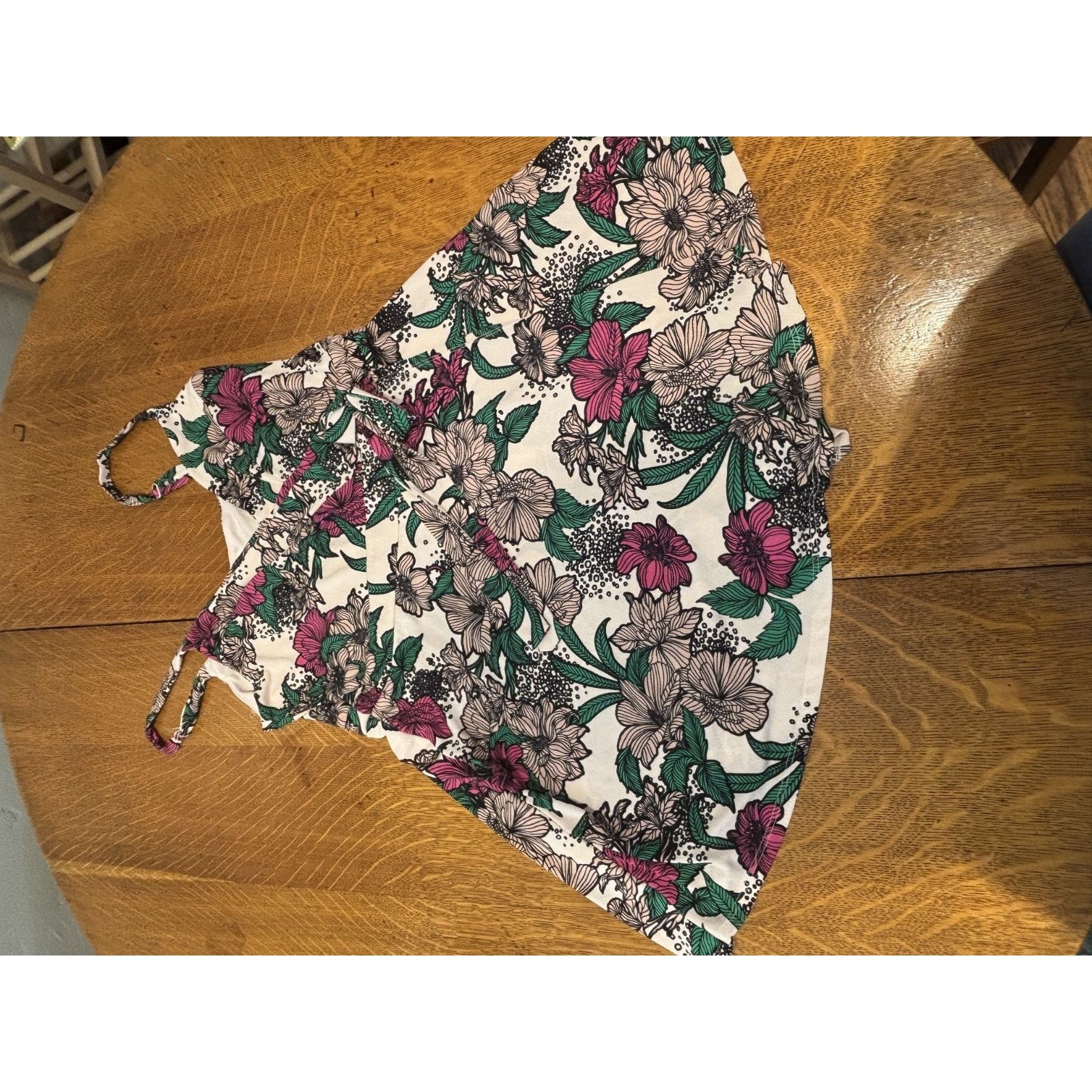 The Unbranded Brand Y2K Candies Floral Babydoll Romper Size L Skort Boho Tank Size 34" / US 12 / IT 48 - 2 Thumbnail