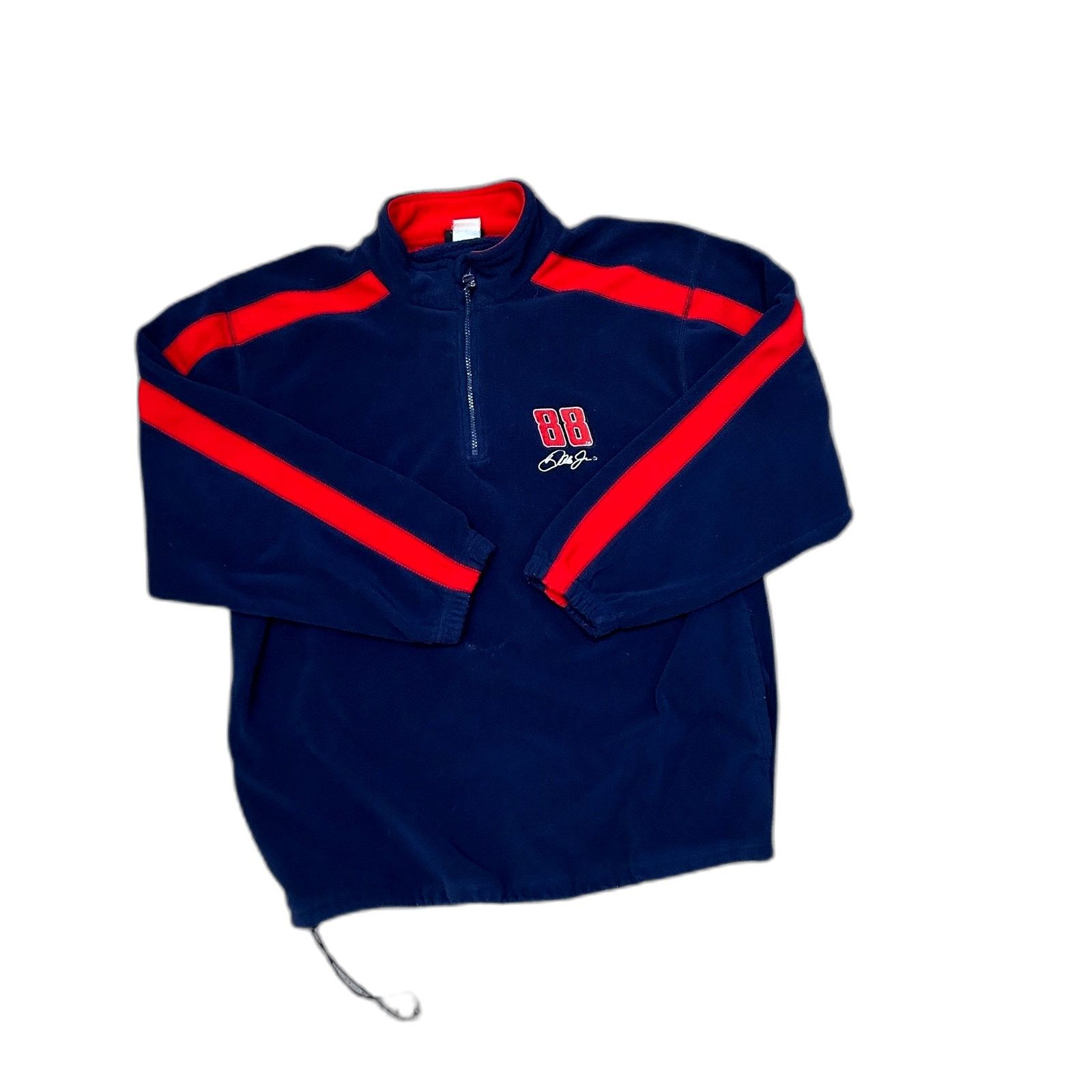 Vintage Nascar Dale Earnhardt Jr 88 Team Collection Pullover Fleece Size US XL / EU 56 / 4 - 1 Thumbnail
